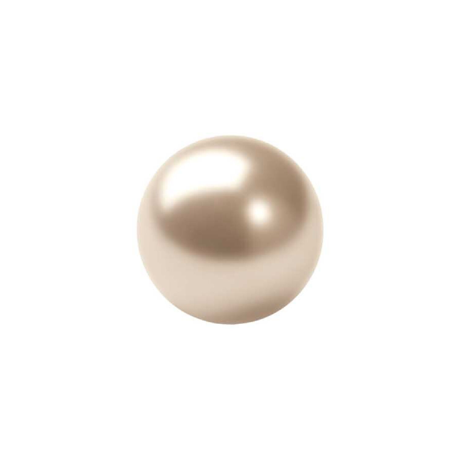 Renaissance Glasperle, rund, 6 mm, 55 Stk, Taupe