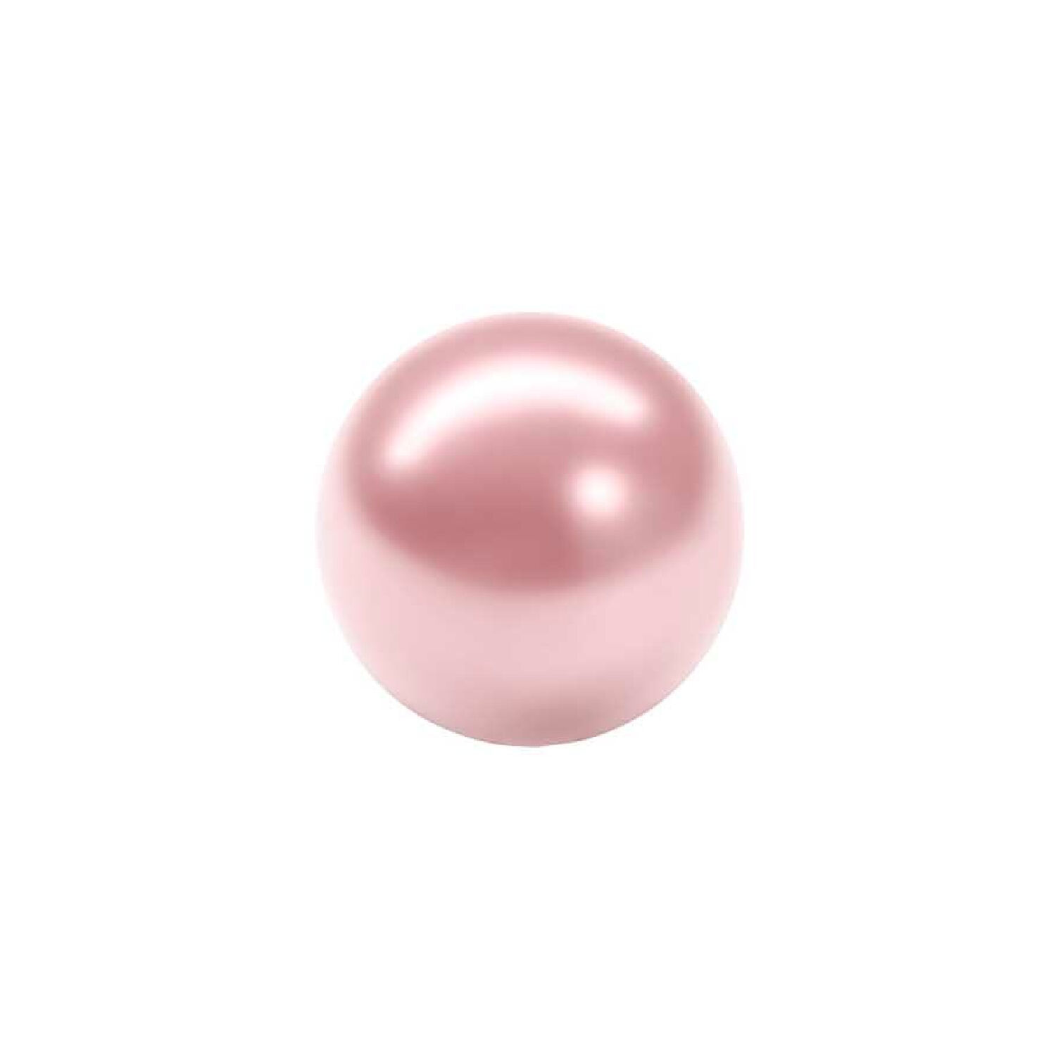 Renaissance Glasperle, rund, 4 mm, 100 Stk, Rosa