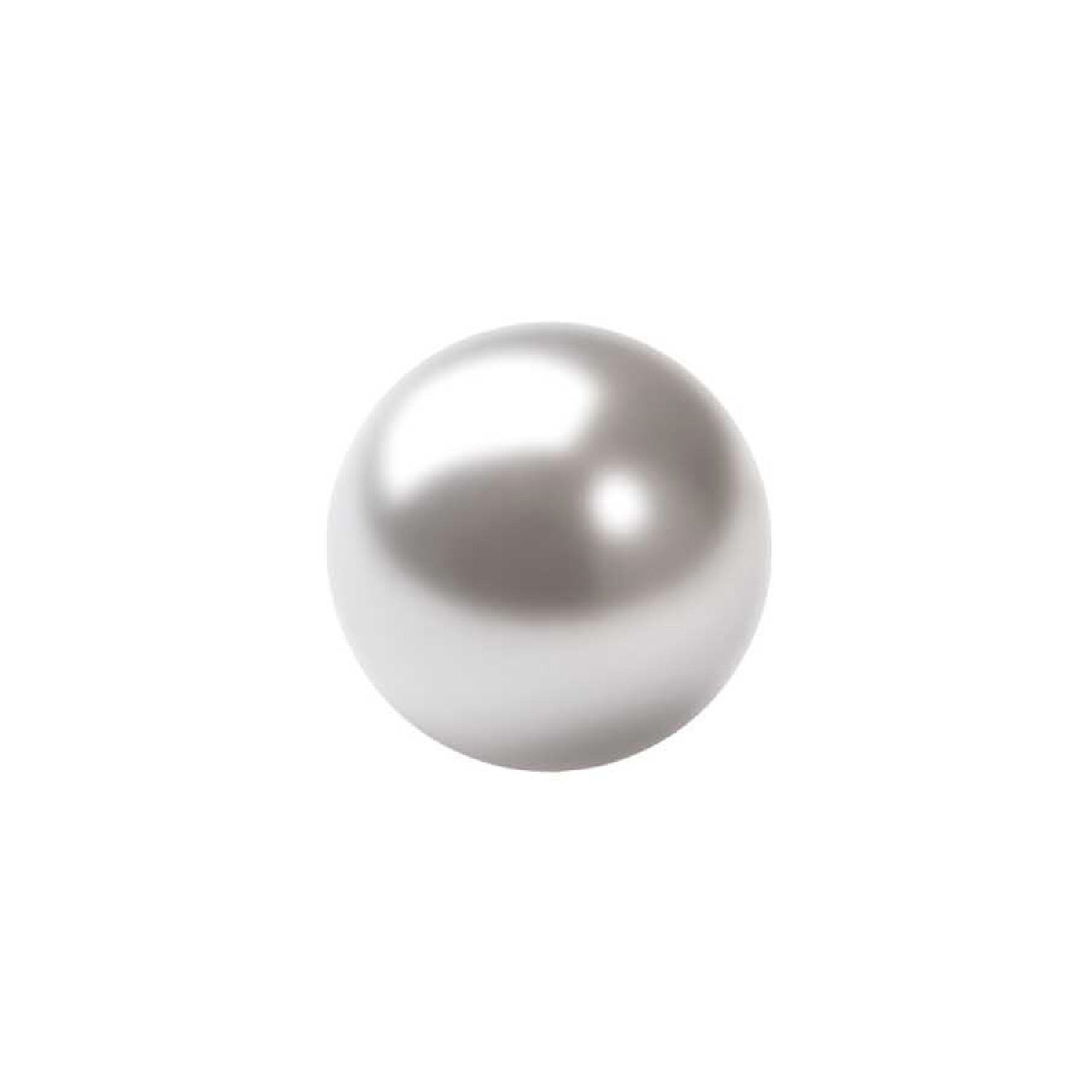 Renaissance Glasperle, rund, 3 mm, 120 Stk, Silber