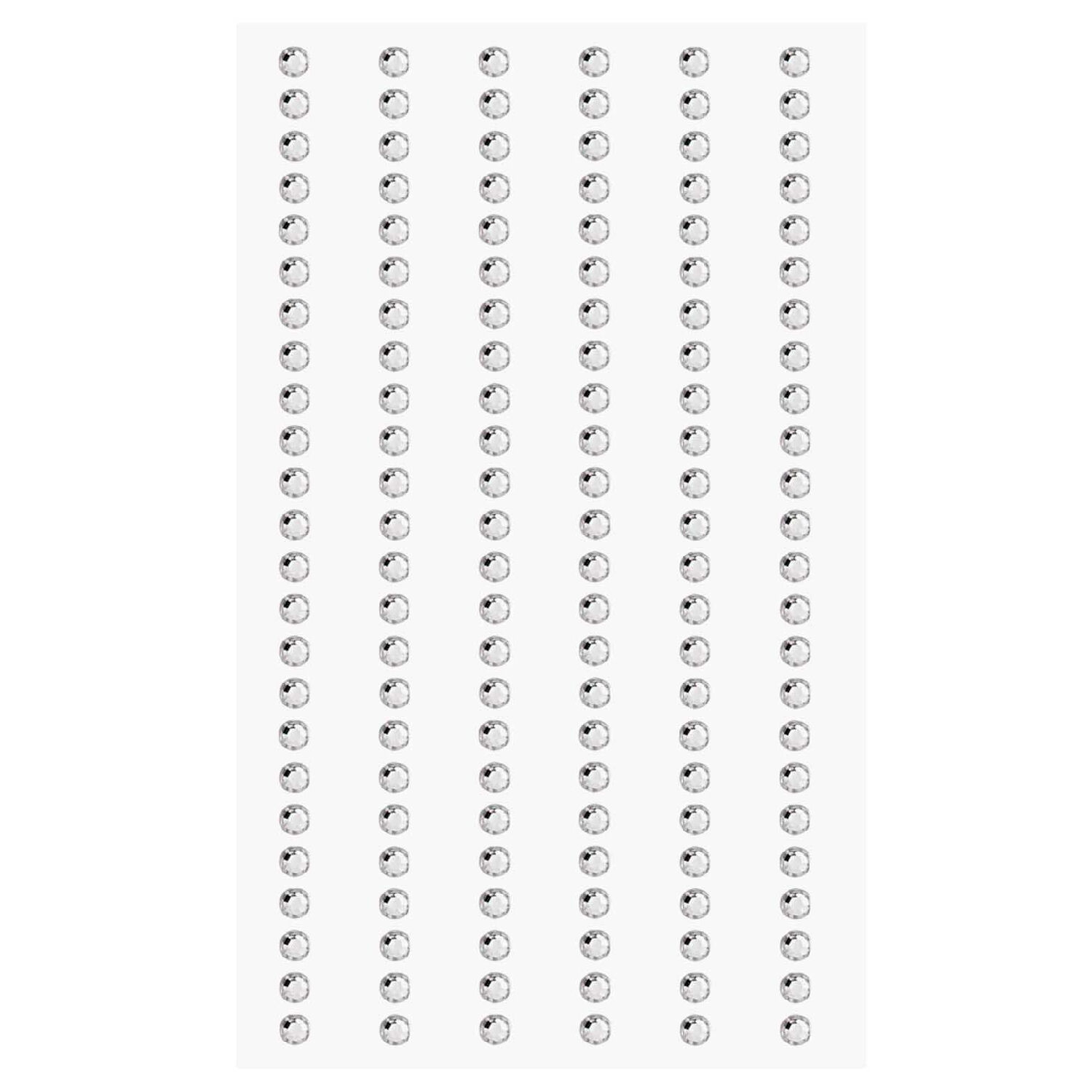 Paper Poetry Strass Sticker, 3 mm, 144 St�ck, Crystal