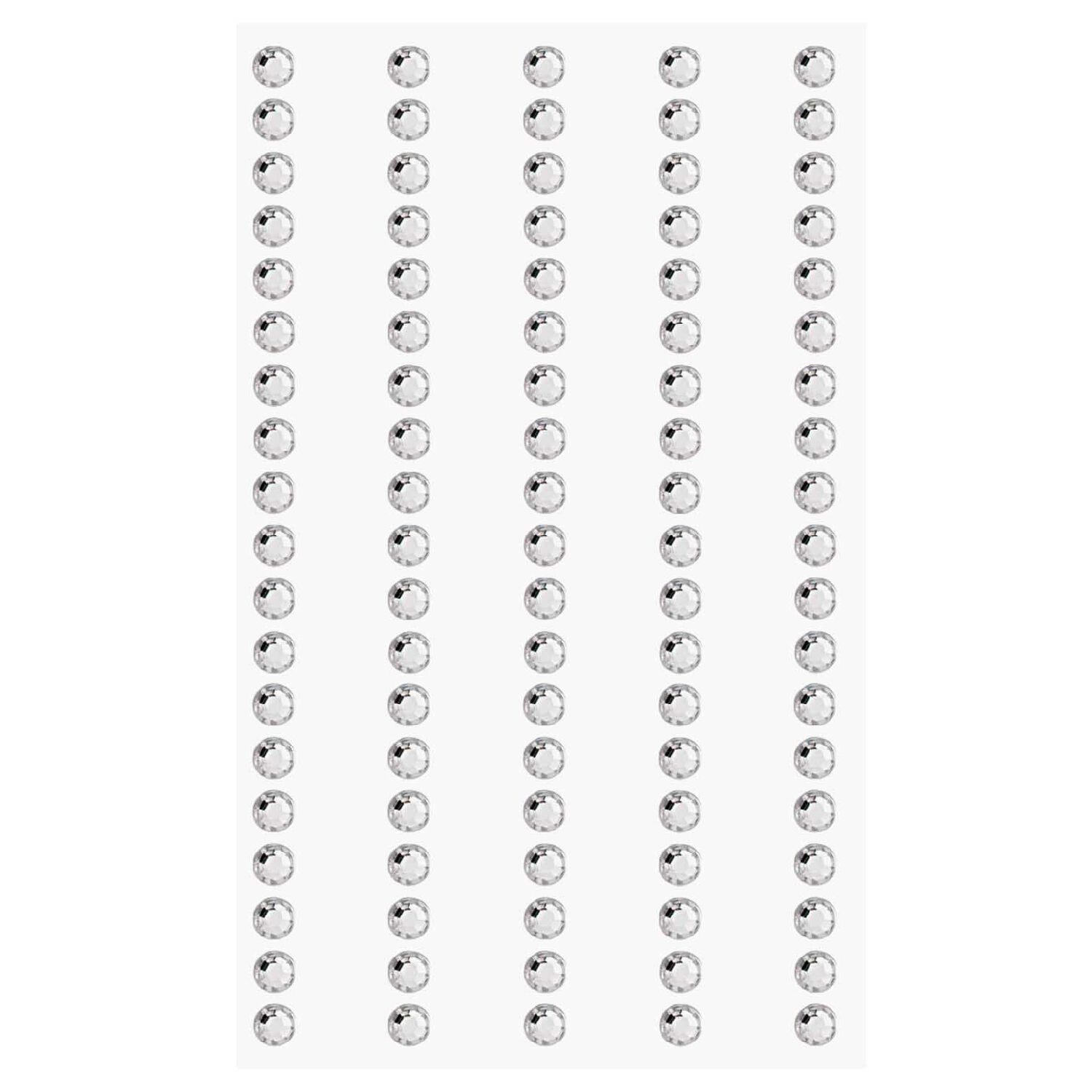 Paper Poetry Strass Sticker, 4 mm, 95 St�ck, Crystal