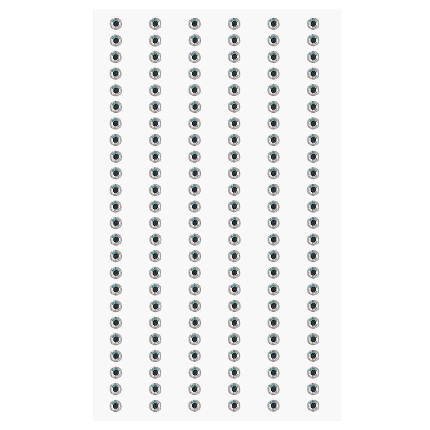 Paper Poetry Strass Sticker, 3 mm, 144 St�ck, Irisierend