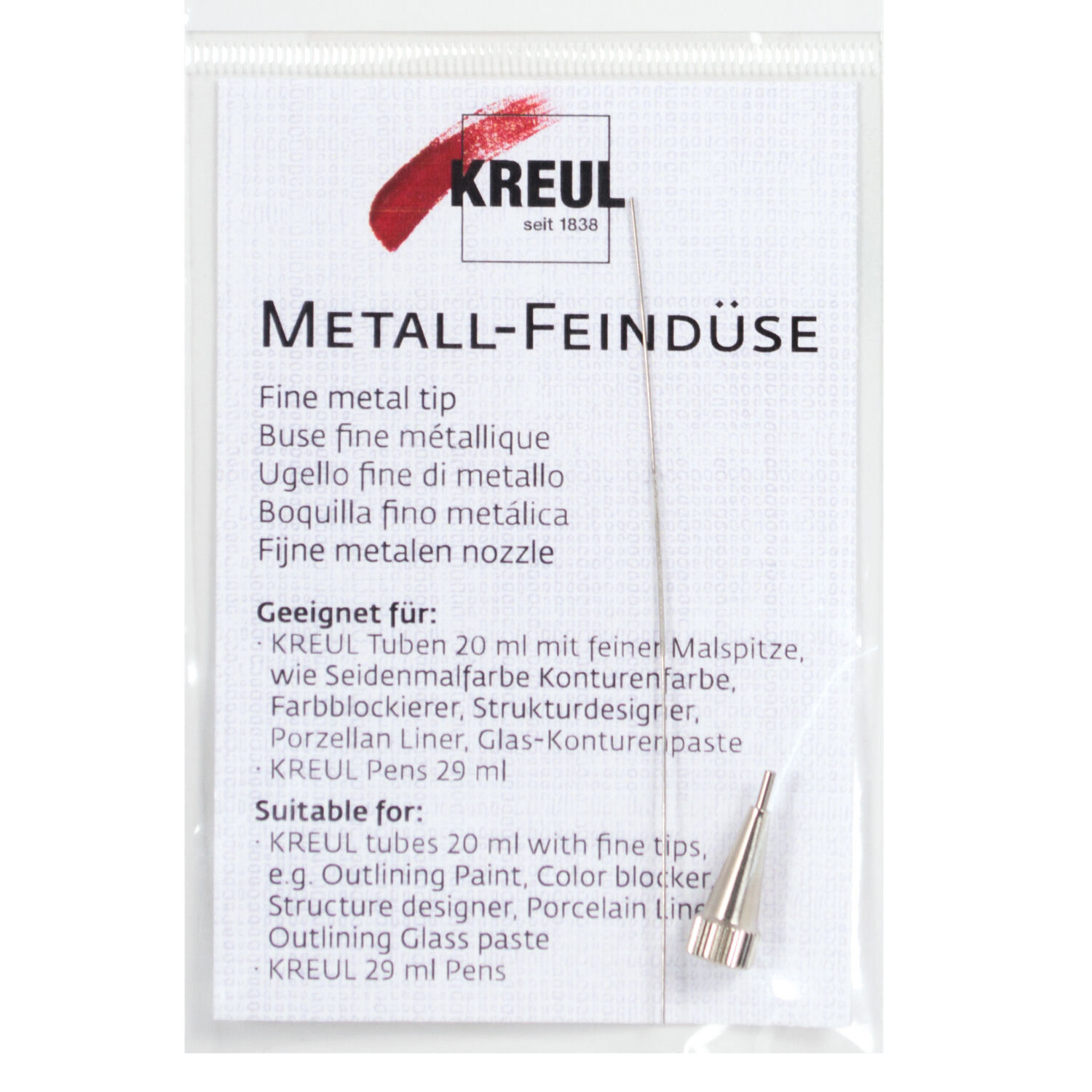 Metalld�se, 0,5 mm Stark