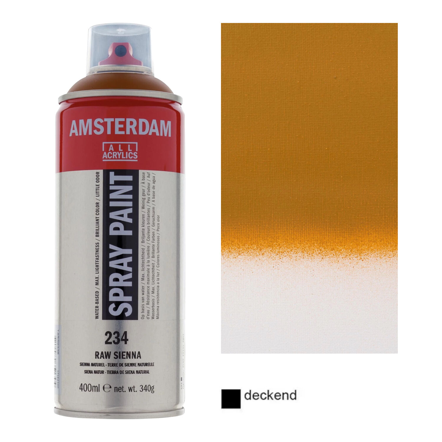 Amsterdam Spr�hfarbe 400 ml, Siena natur