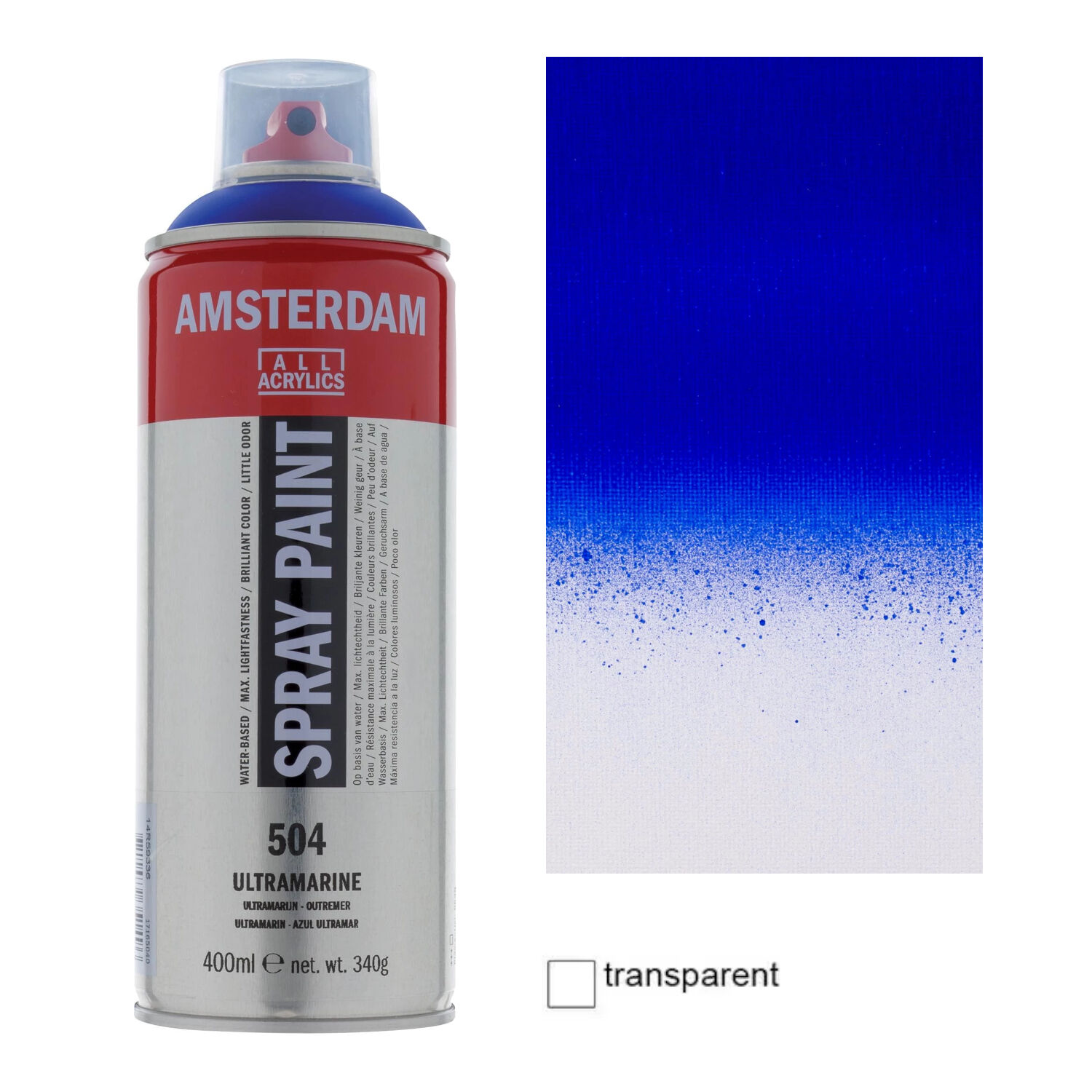 Amsterdam Spr�hfarbe 400 ml, Ultramarin