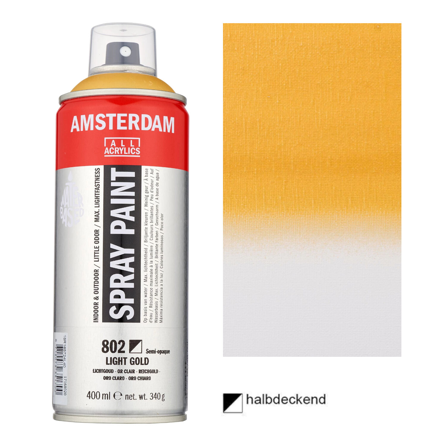 Amsterdam Spr�hfarbe 400 ml, Reichgold