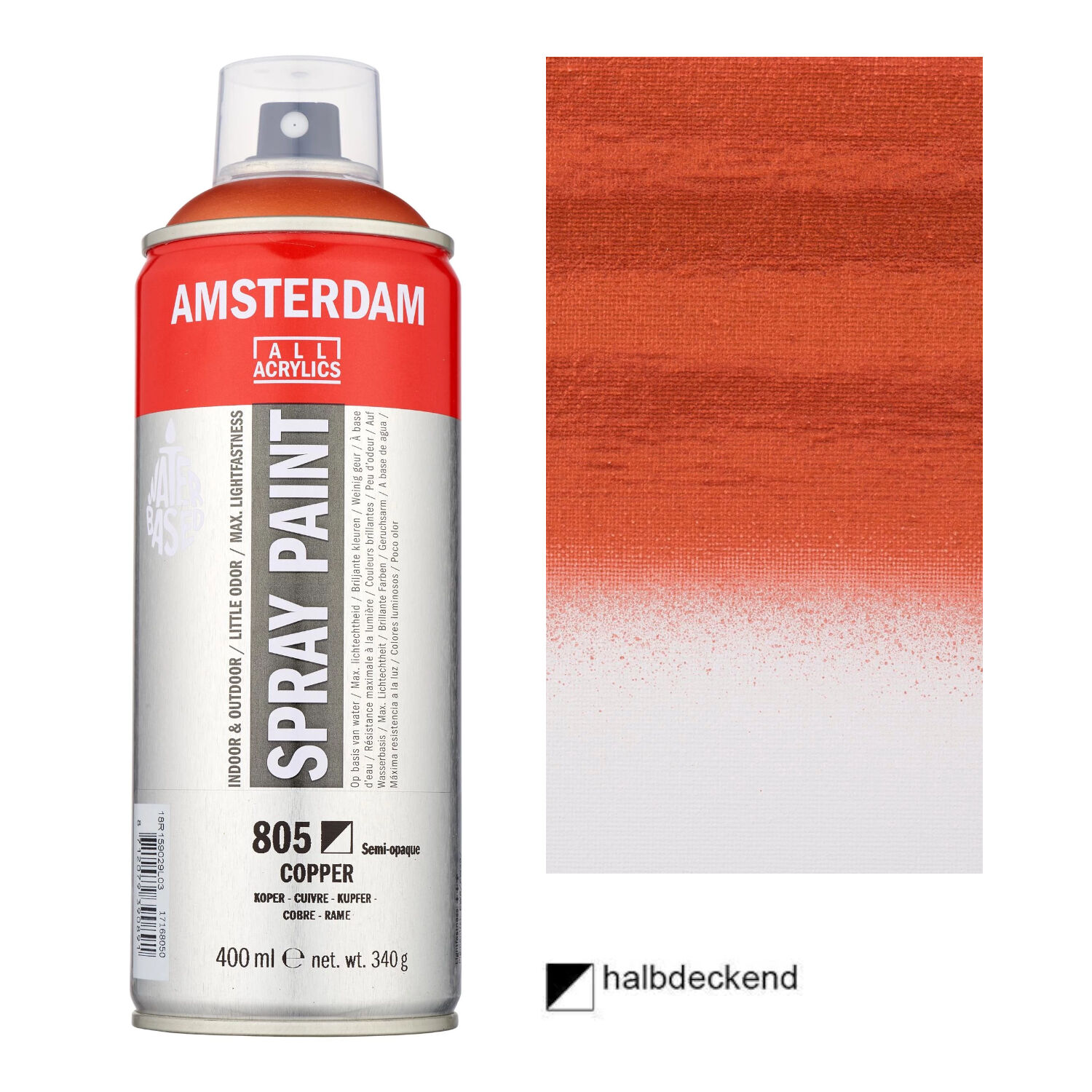 Amsterdam Spr�hfarbe 400 ml, Kupfer