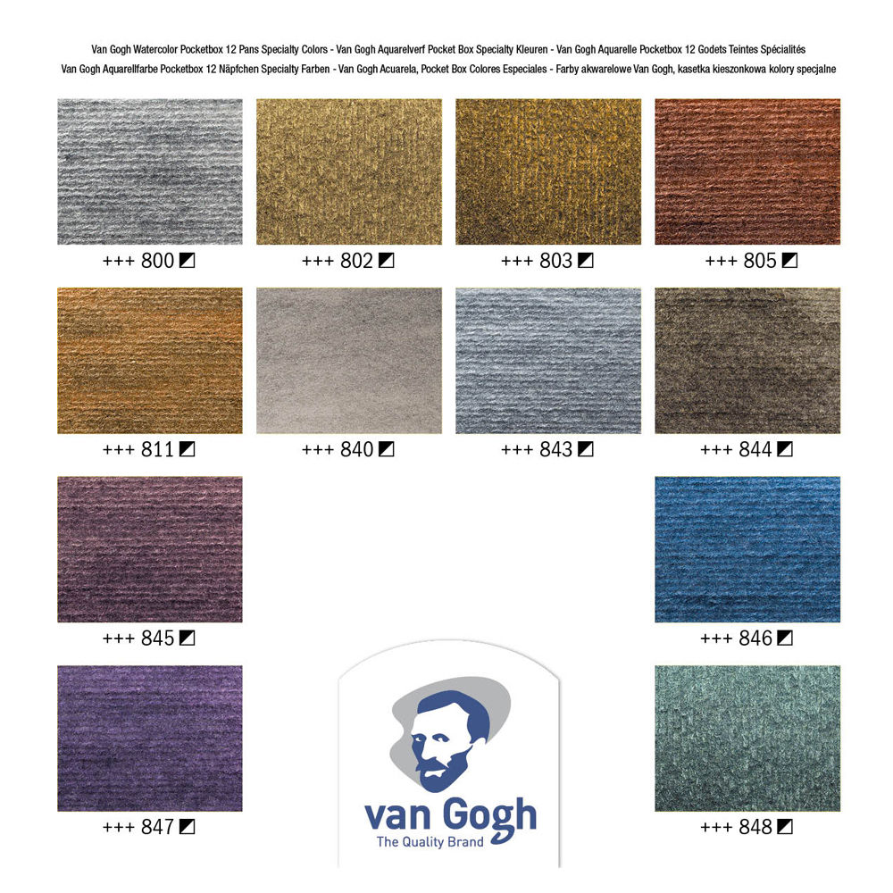 Van Gogh Aquarell Pocket Box Spezial 12 N�pfe Bild 2
