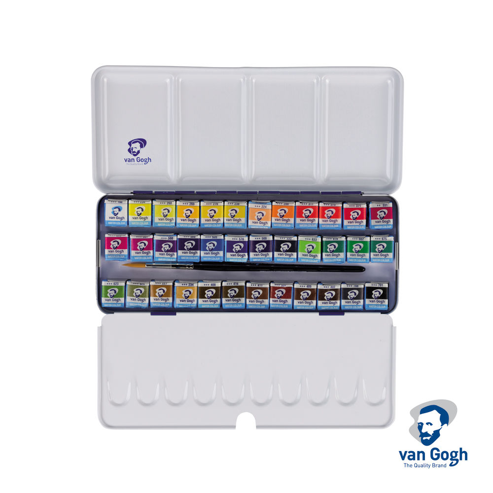 Van Gogh Aquarell Metallset, 36 N�pfe