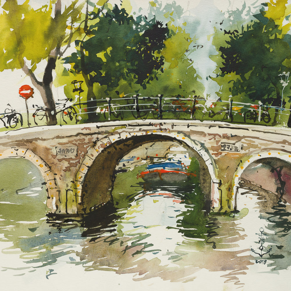 Van Gogh Aquarell Metallset, 12 N�pfe Bild 2