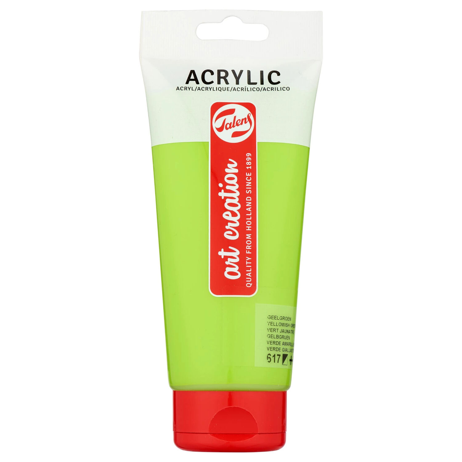 ArtCreation Acrylfarbe, 200 ml, Gelbgr�n
