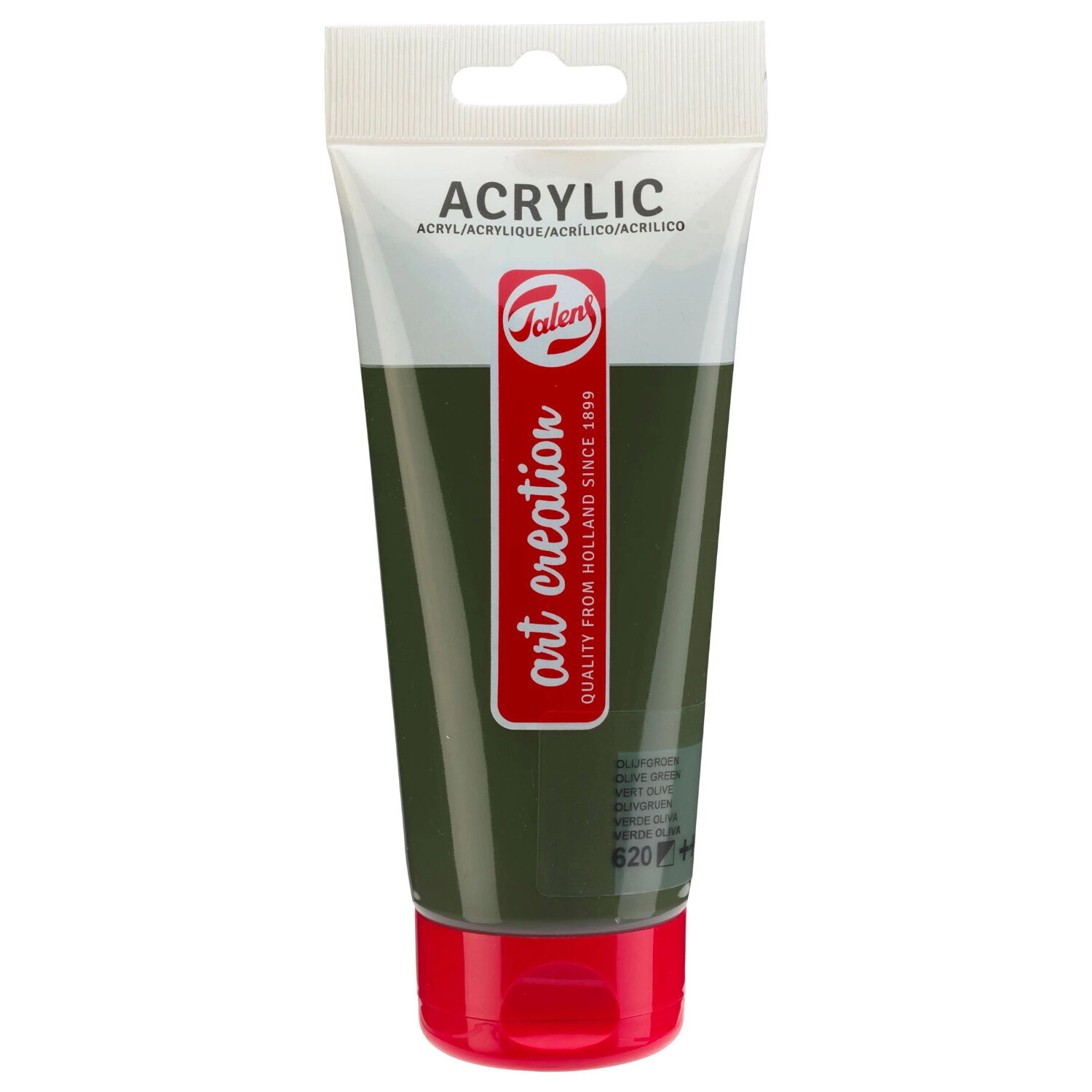 NEU ArtCreation Acrylfarbe, 200 ml, Olivgr�n