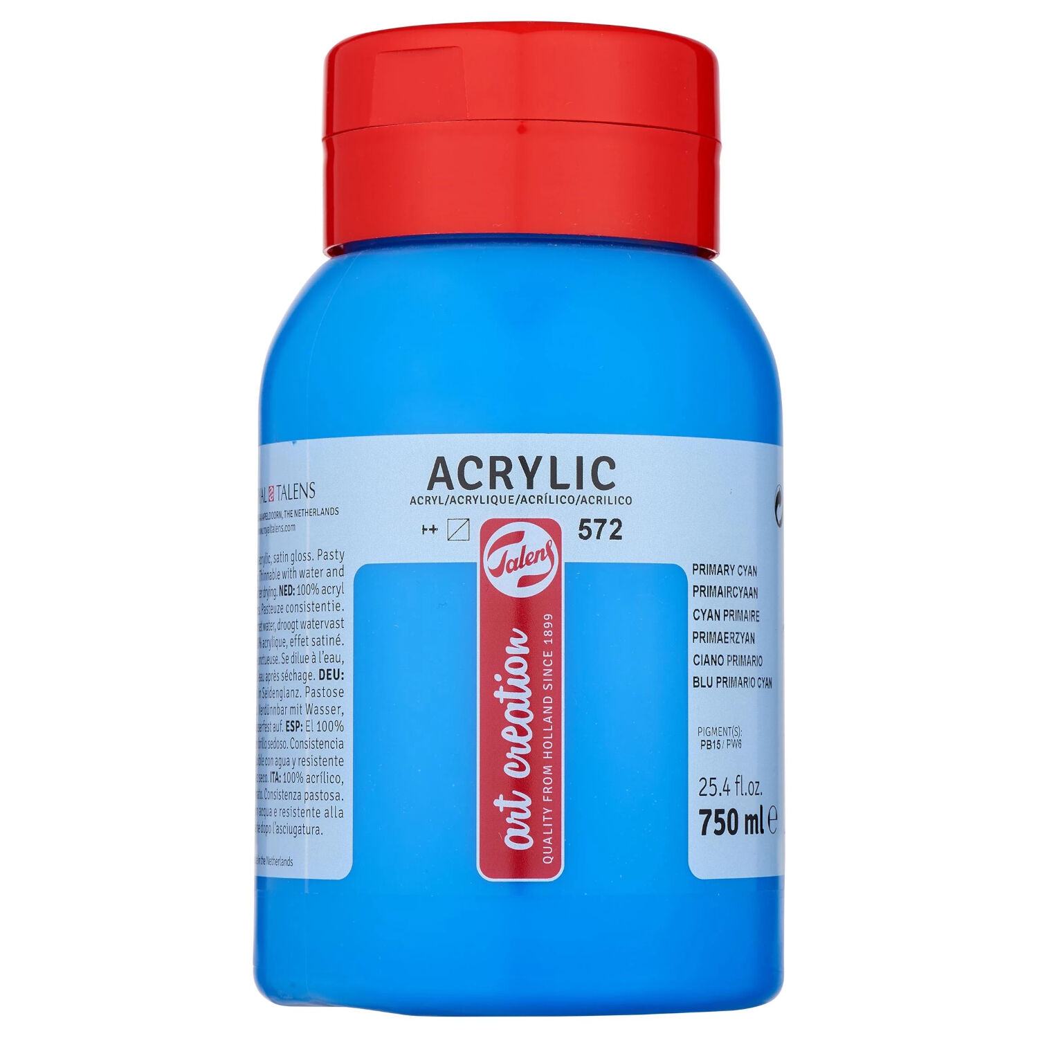 ArtCreation Acrylfarbe, 750 ml, Prim�rzyan