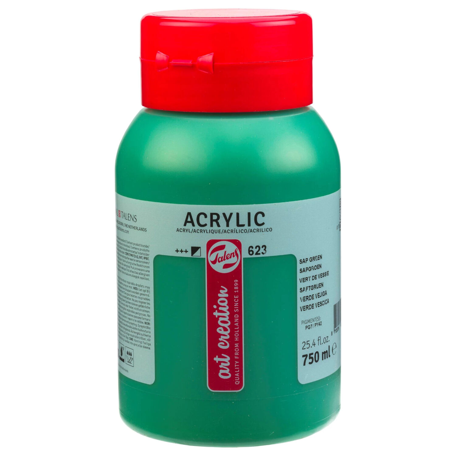 NEU ArtCreation Acrylfarbe, 750 ml, Saftgr�n