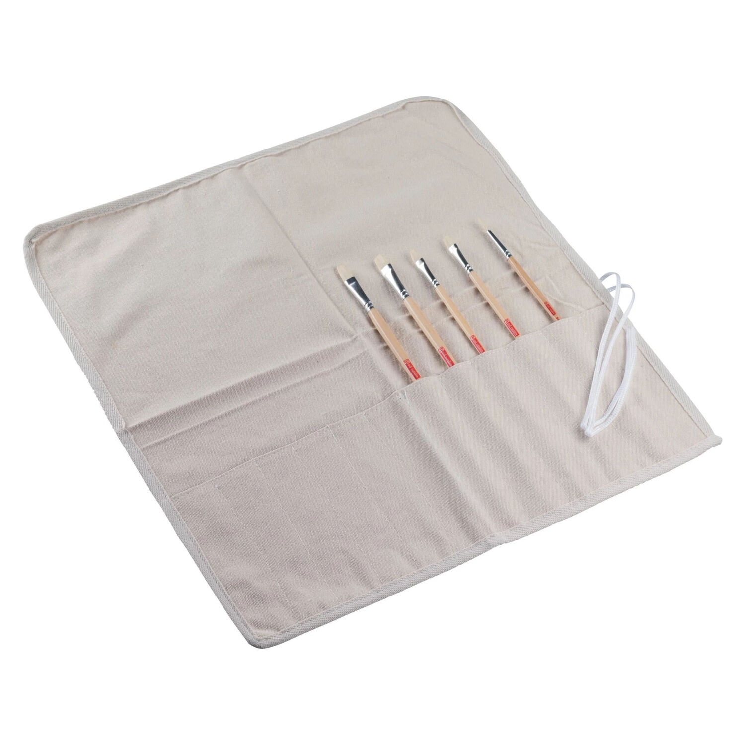 NEU ArtCreation Pinselhalter / Pinseltasche Canvas, 18 F�cher