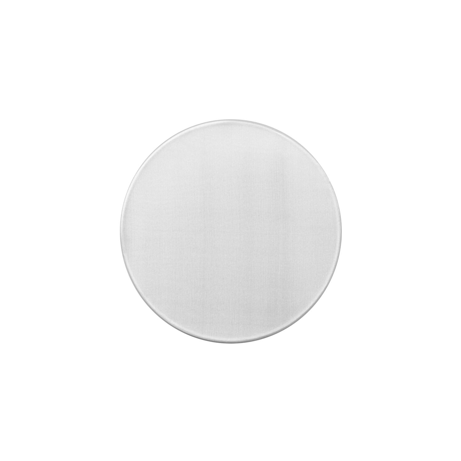 Fensterbild, wei�, Pong� 08, 15 cm Rund