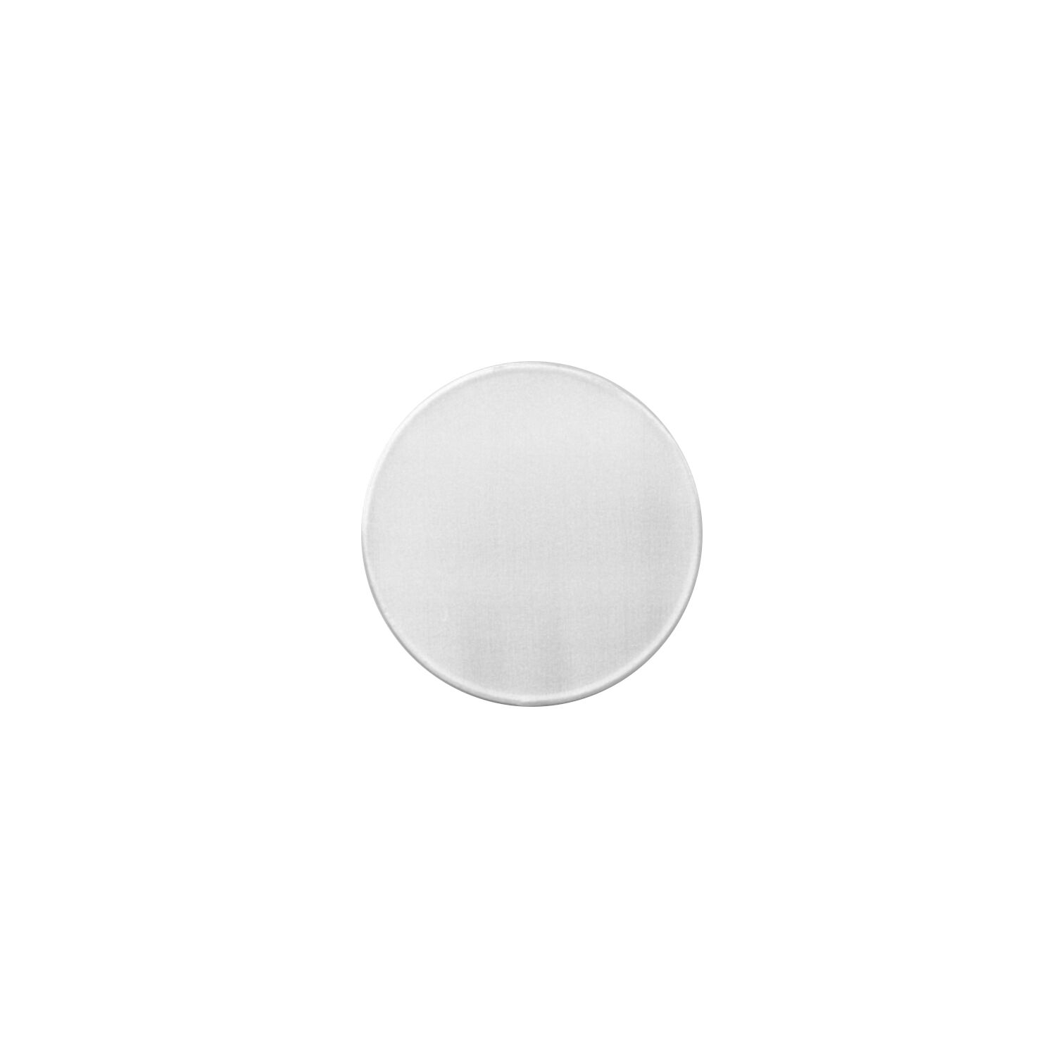 Fensterbild, wei�, Pong� 08, 10 cm Rund