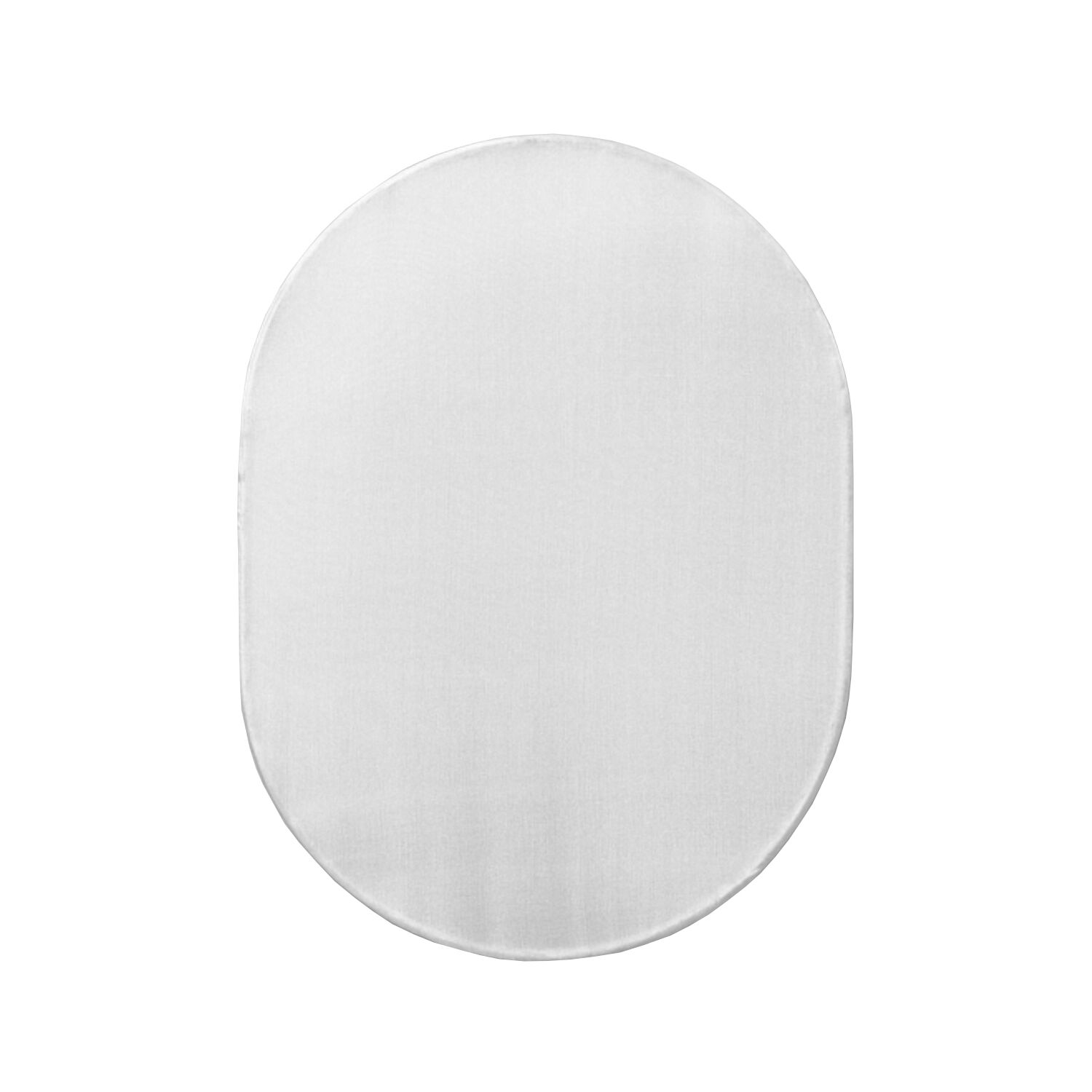 Fensterbild, wei�, Pong� 08, 15x20 cm Oval