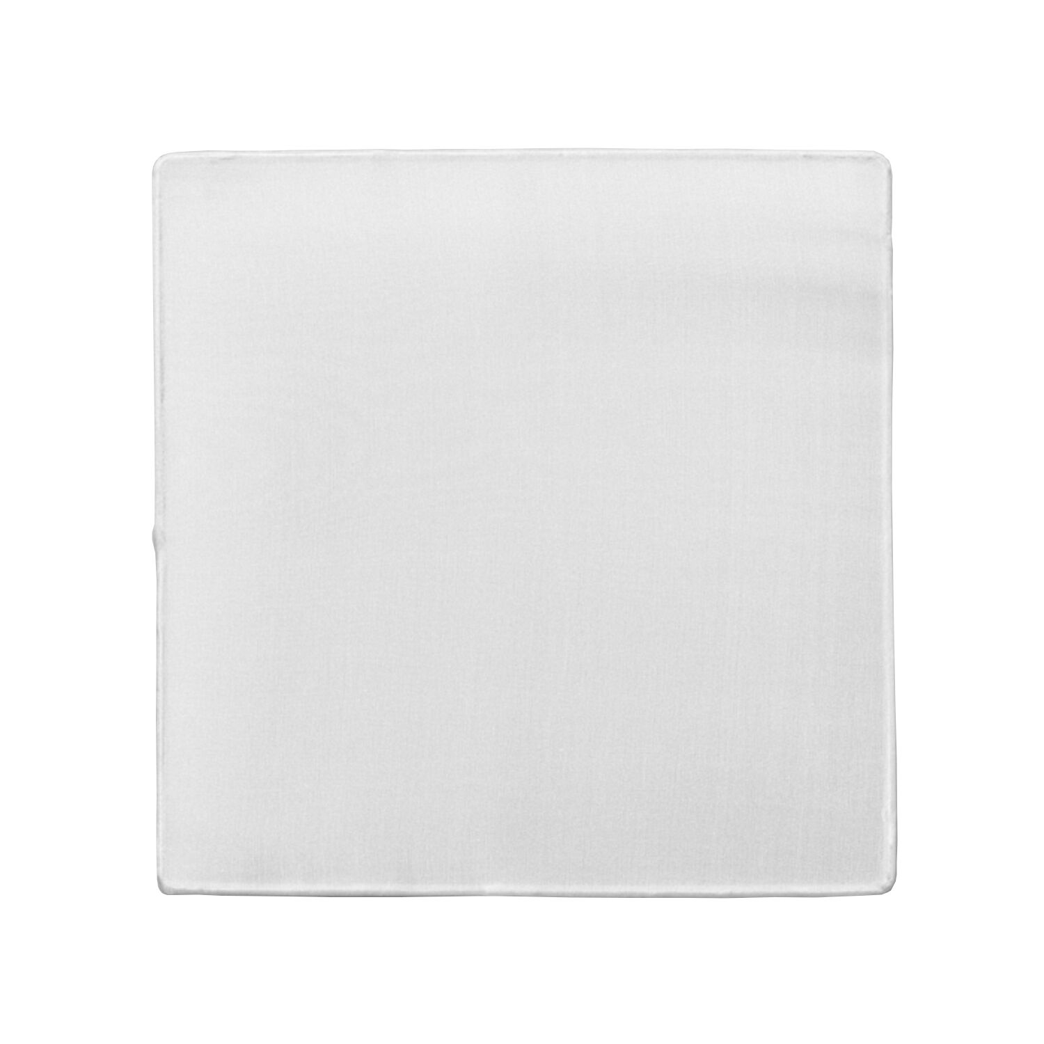 Fensterbild, wei�, Pong� 08, 20x20 cm Quadrat
