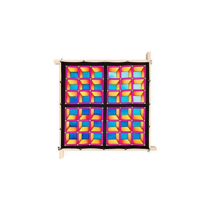 SALE Gutta-Tuch 55x55, Pong� 08, Motiv Attic P.