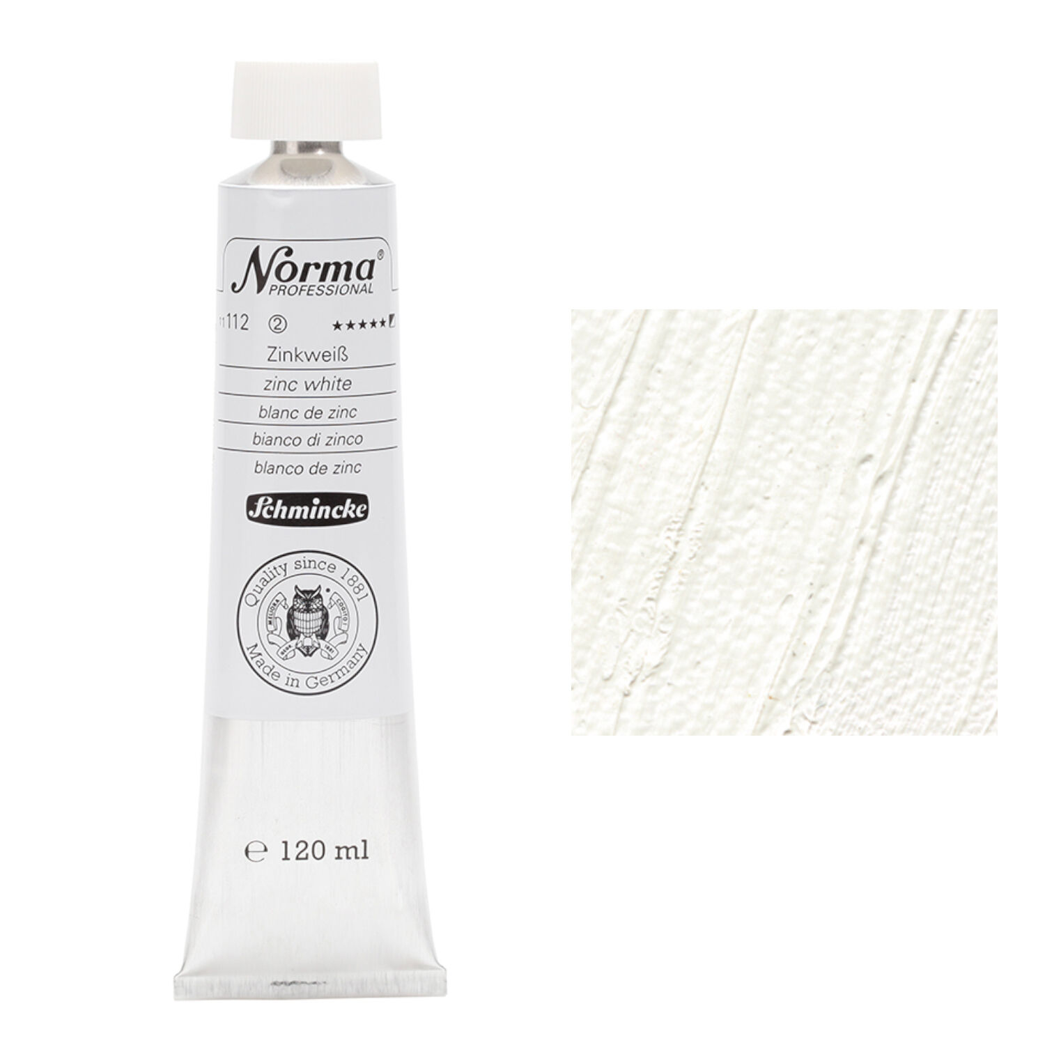 SALE Schmincke Norma Professional, 120 ml, Zinkwei�
