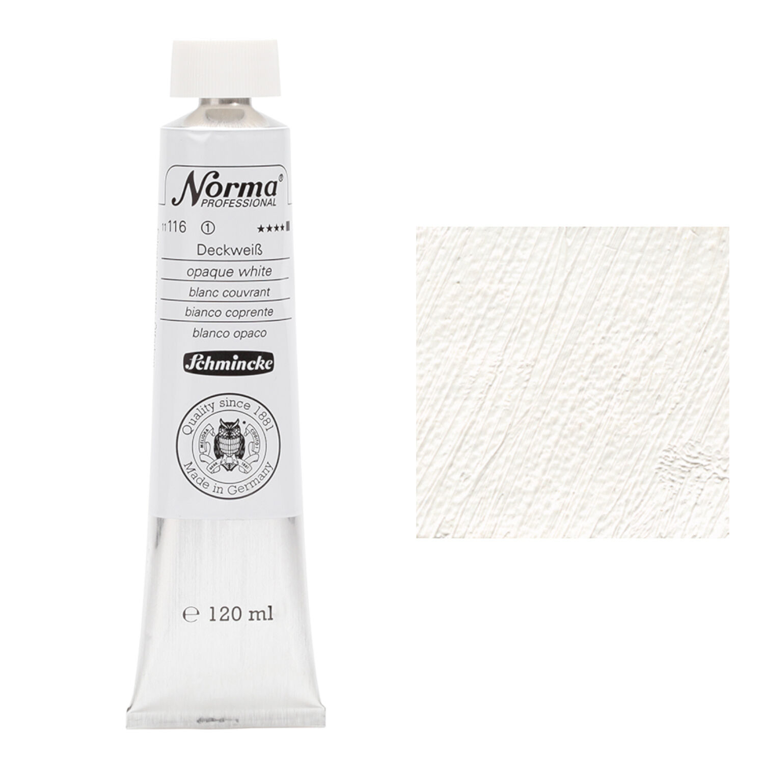 SALE Schmincke Norma Professional, 120ml, Deckwei�