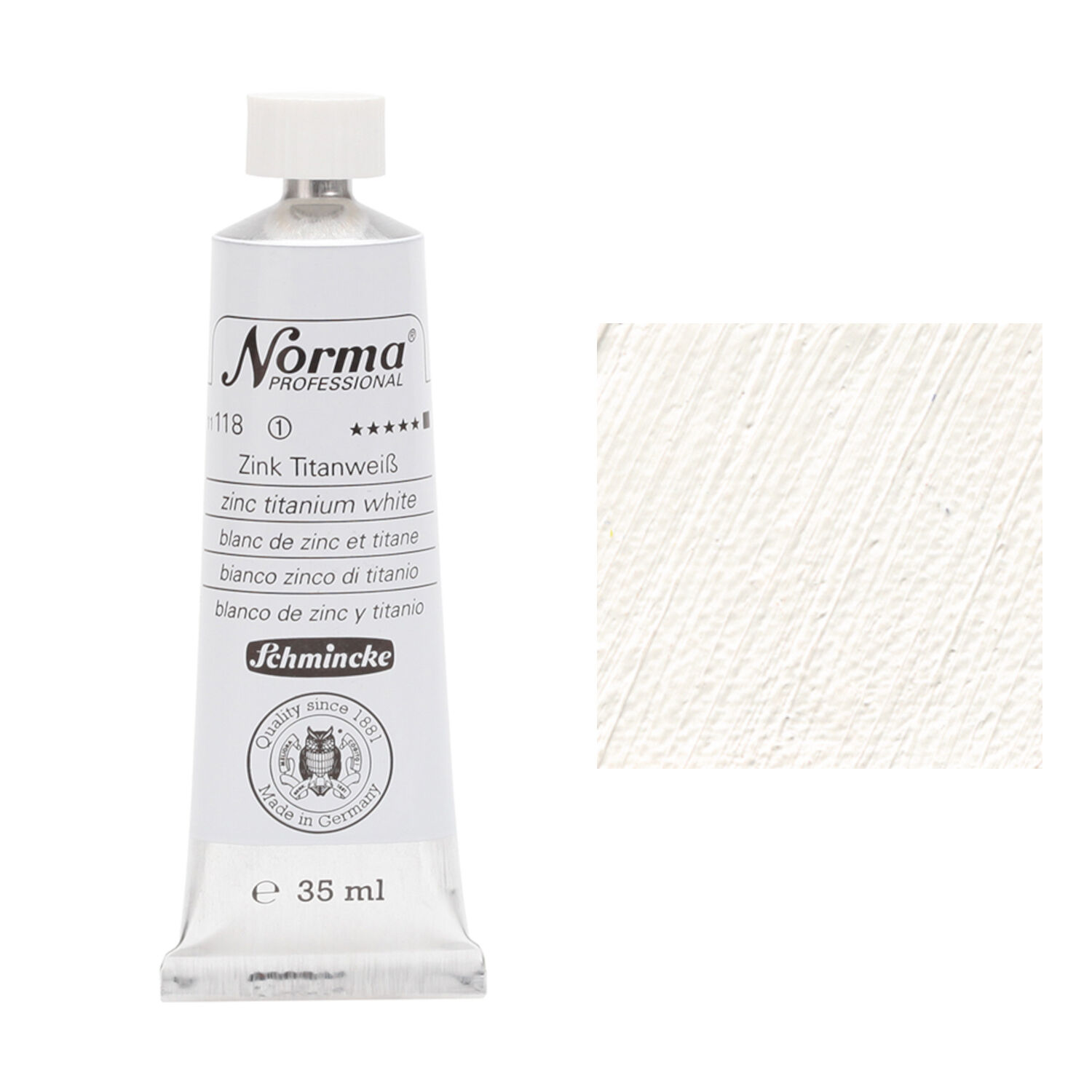 Schmincke Norma Prof. 35ml Zink-Titanwei�