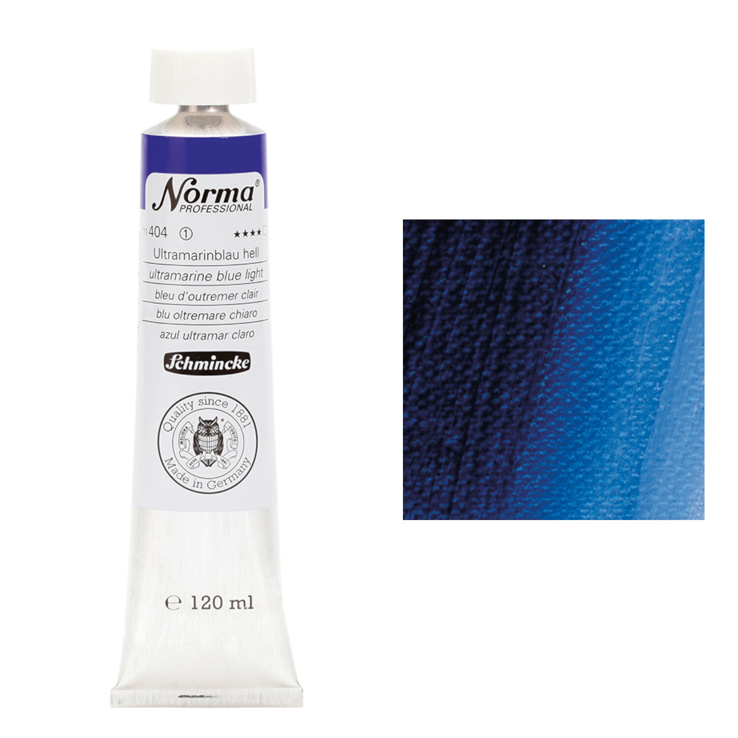SALE Schmincke Norma 120 ml Ultramarinblau hell