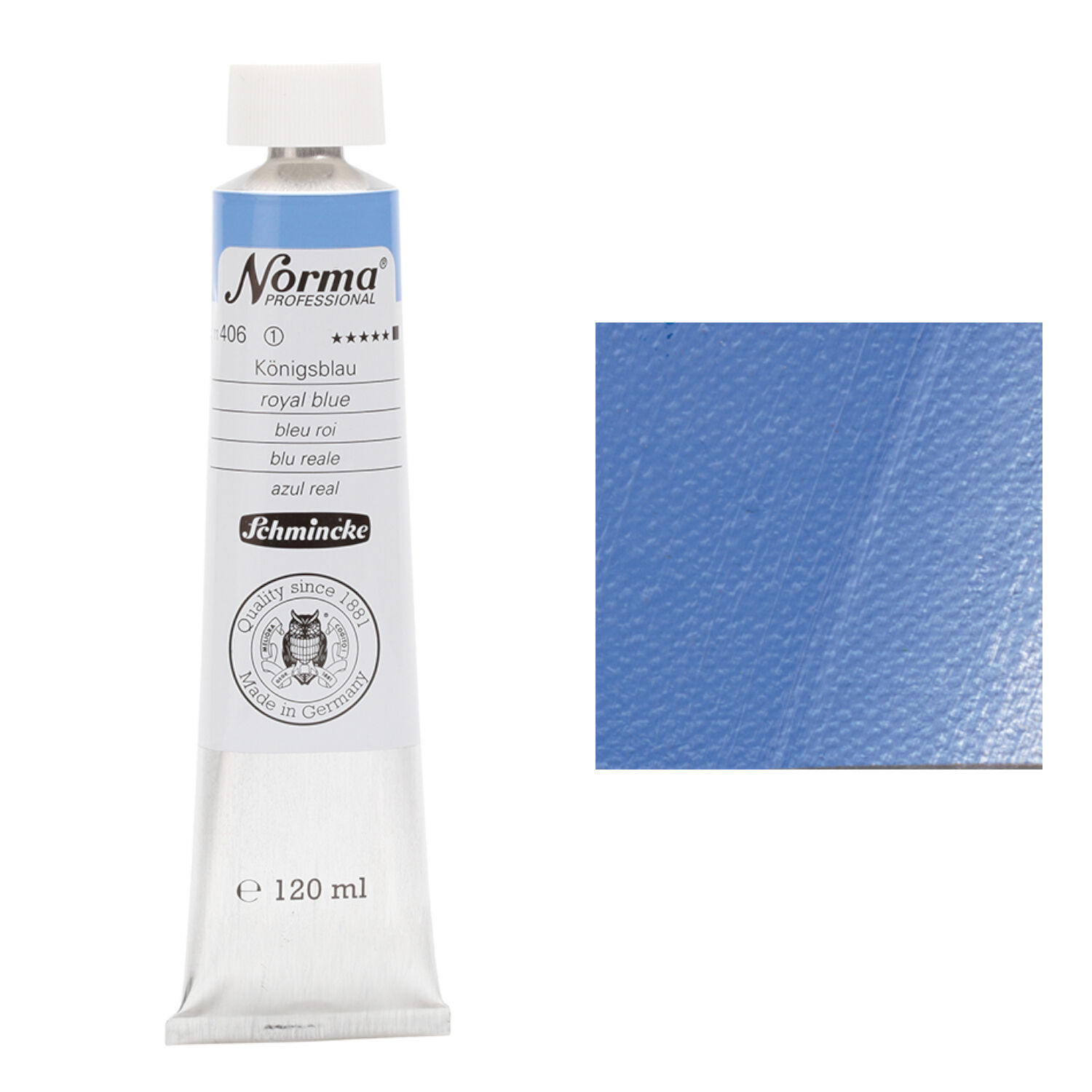 SALE Schmincke Norma Professional 120 ml K�nigsblau
