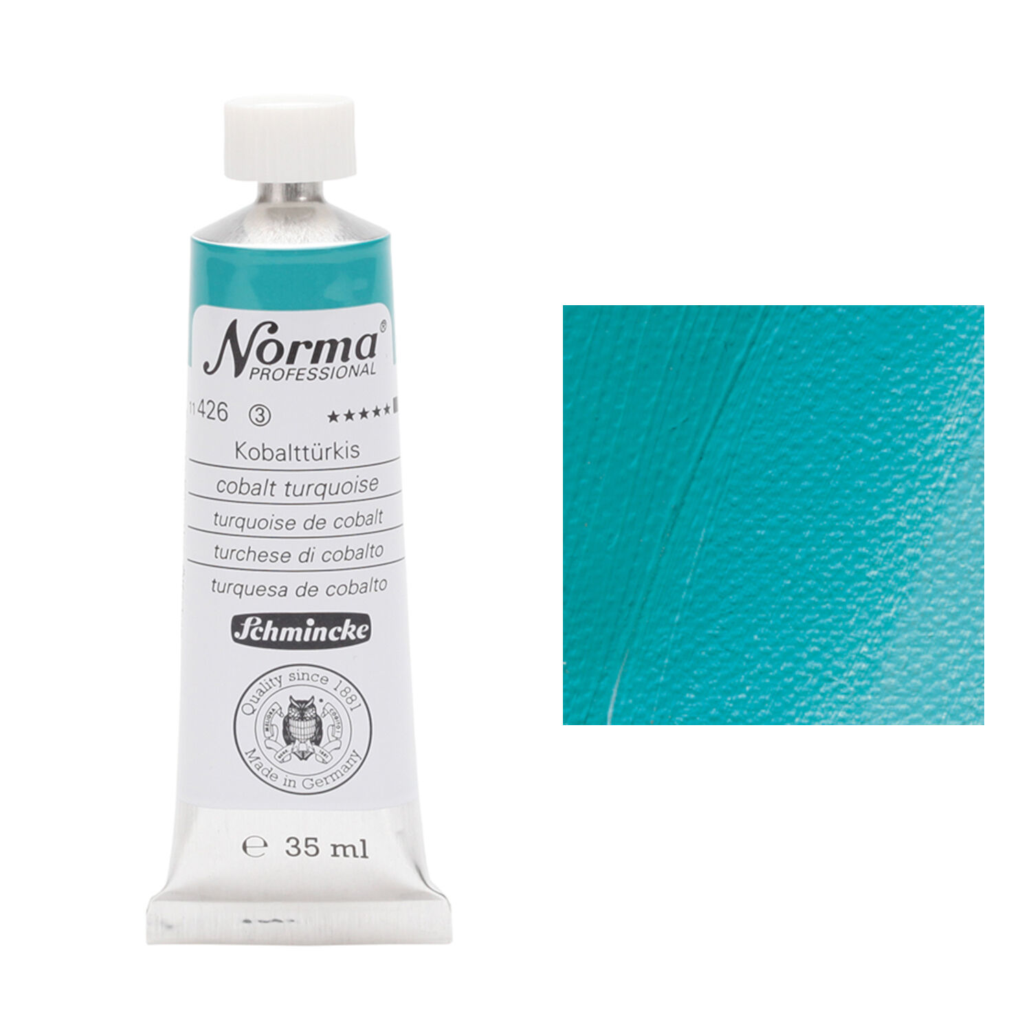 Schmincke Norma Prof., 35 ml, Kobaltt�rkis