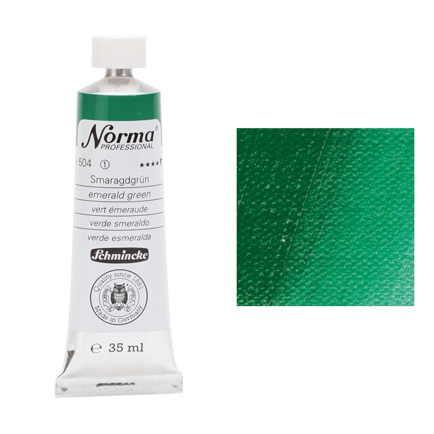Schmincke Norma Professional 35 ml, Smaragdgr�n