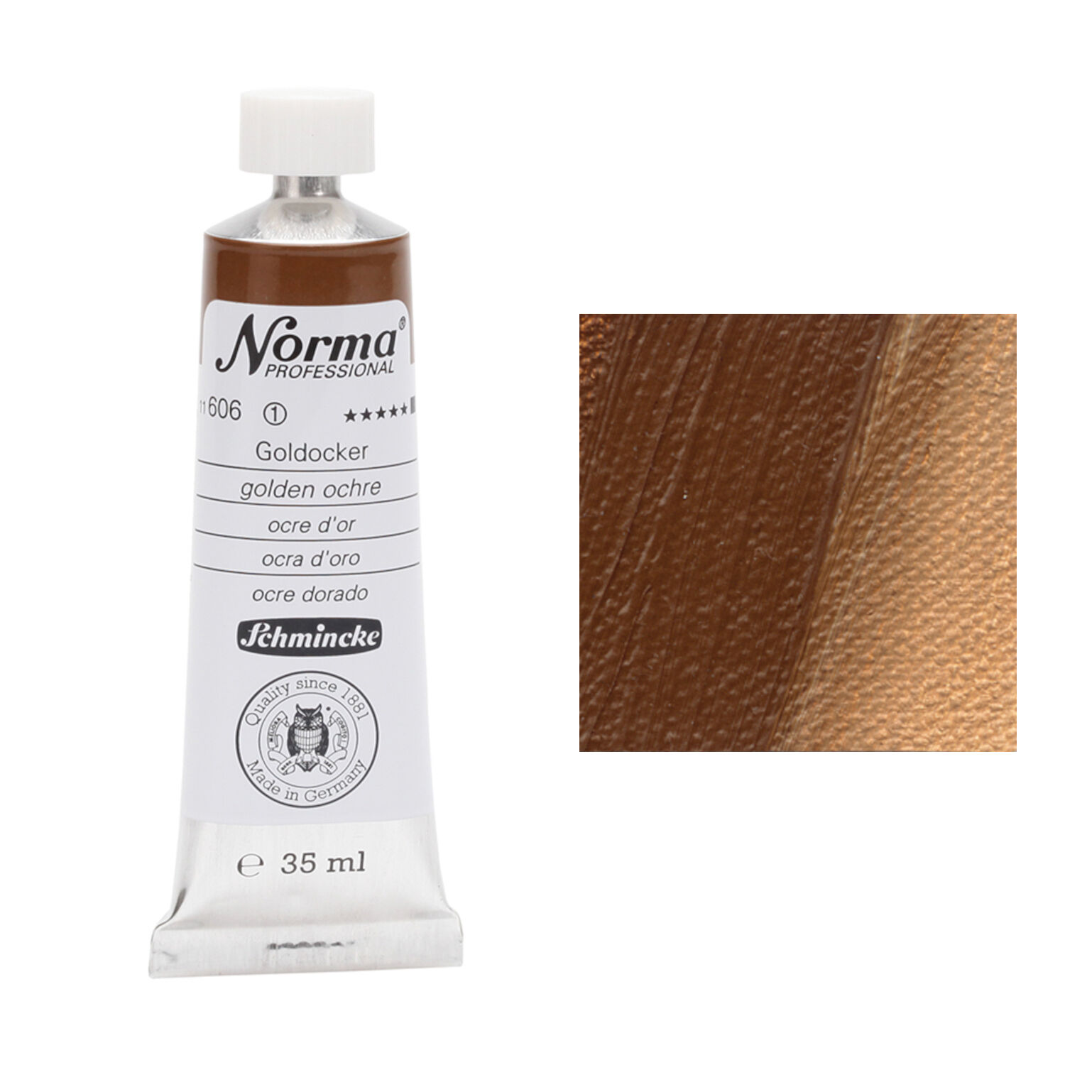 Schmincke Norma Professional, 35 ml, Goldocker