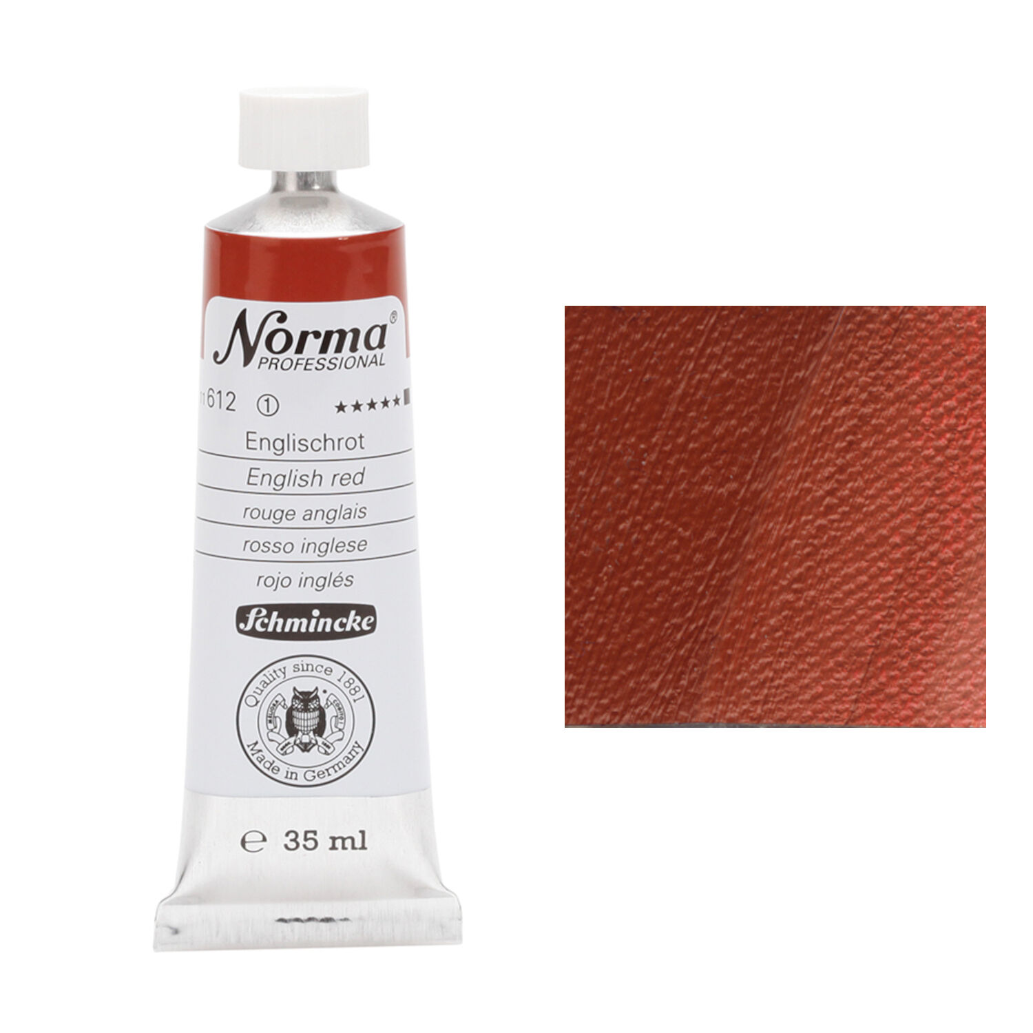 Schmincke Norma Professional 35ml Englischrot