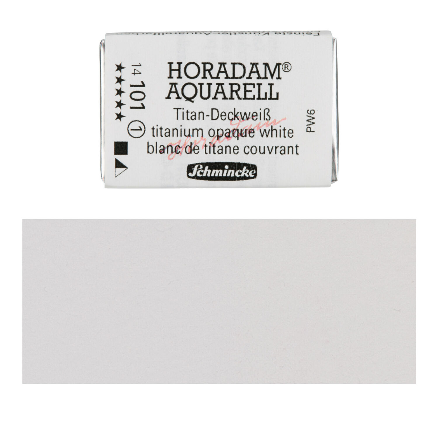 Horadam Aquarell, Titan- Deckwei� 1/1 N�pfchen