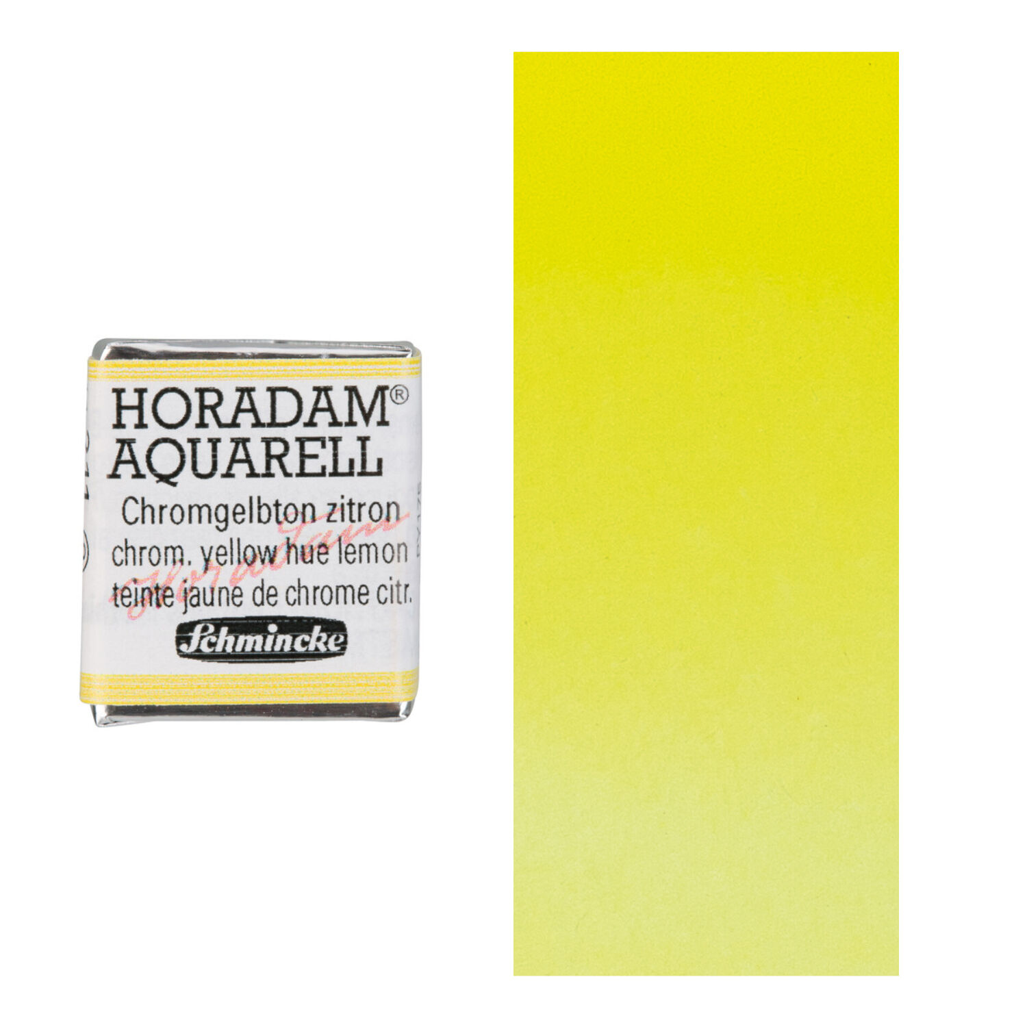 Horadam Aquarell 1/2 N�pfchen, Chromgelbton zitron