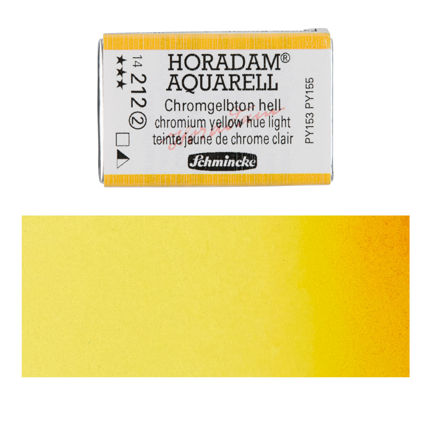 Horadam Aquarell, Chromgelbton hell 1/1 N�pfchen