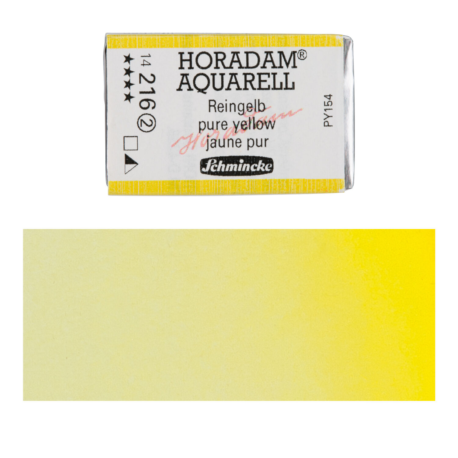 Horadam Aquarell, Reingelb 1/1 N�pfchen