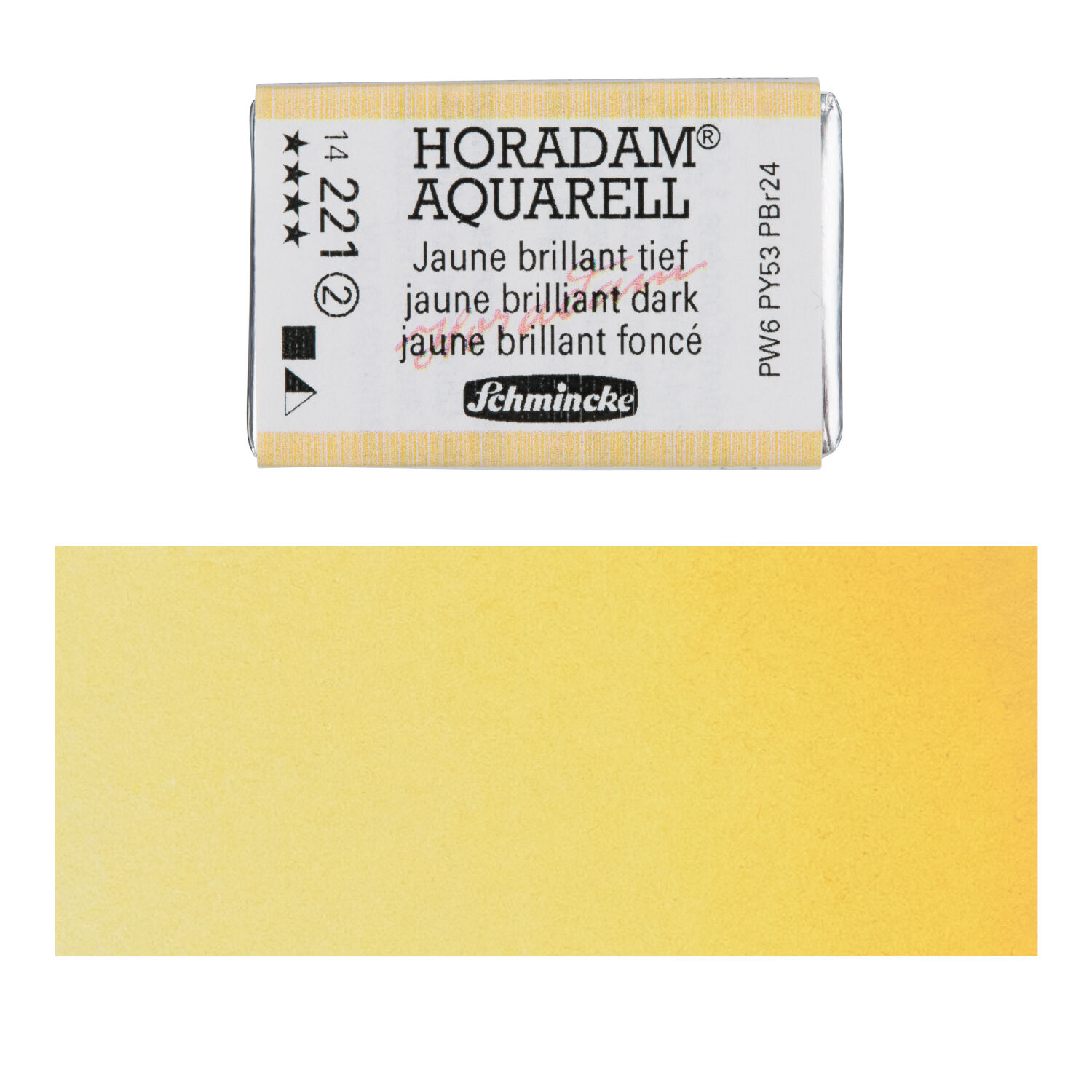 Horadam Aquarell, Jaune brillant 1/1 N�pfchen