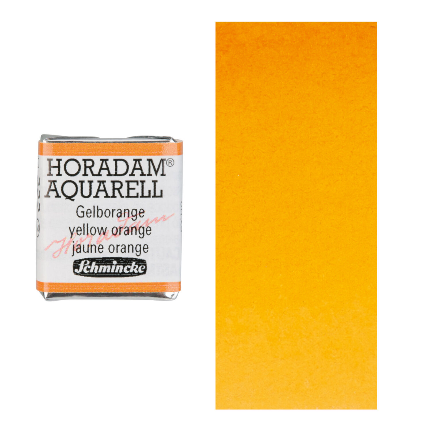 Horadam Aquarell 1/2 N�pfchen, Gelborange