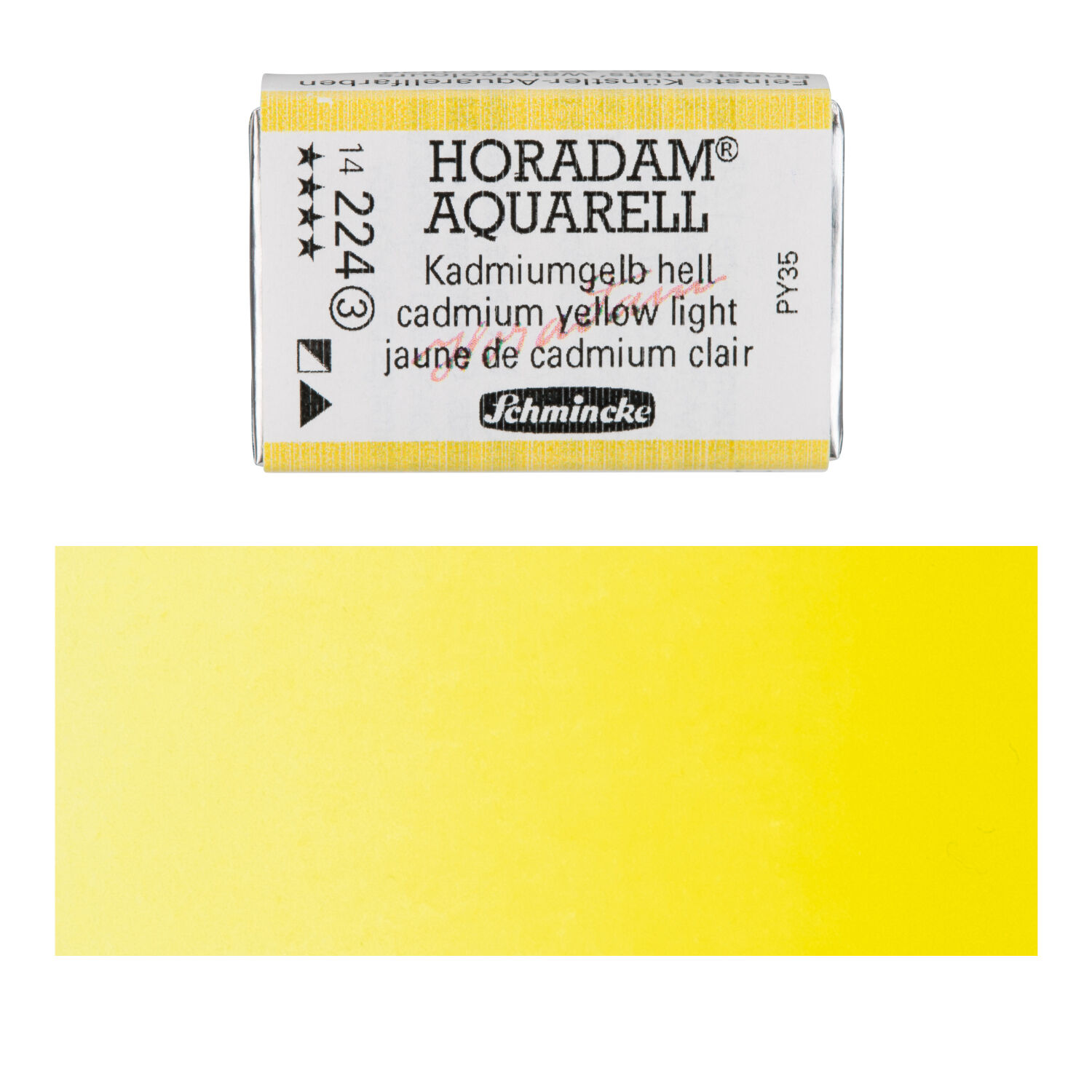 Horadam Aquarell, Kadmiumgelb hell 1/1 N�pfchen