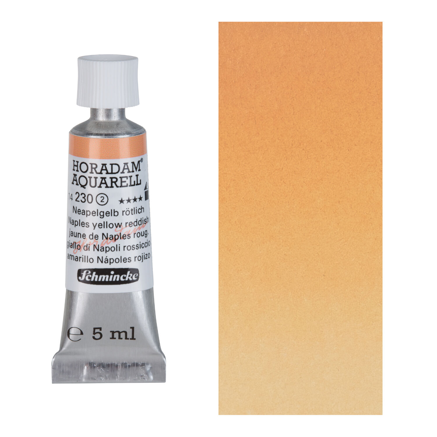 HORADAM AQUARELL, Neapelgelb r�tlich, Tube, 5 ml