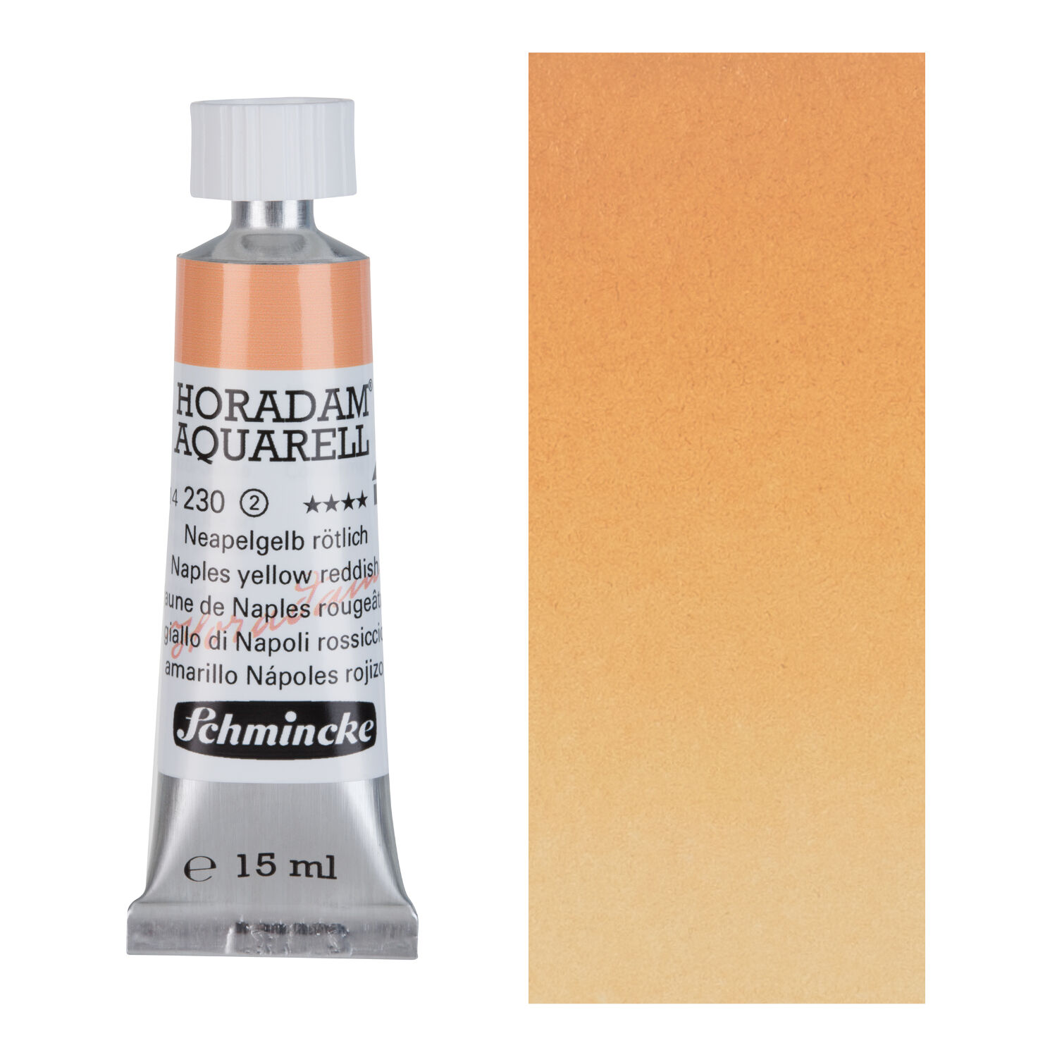 HORADAM AQUARELL, Neapelgelb r�tlich, Tube, 15 ml