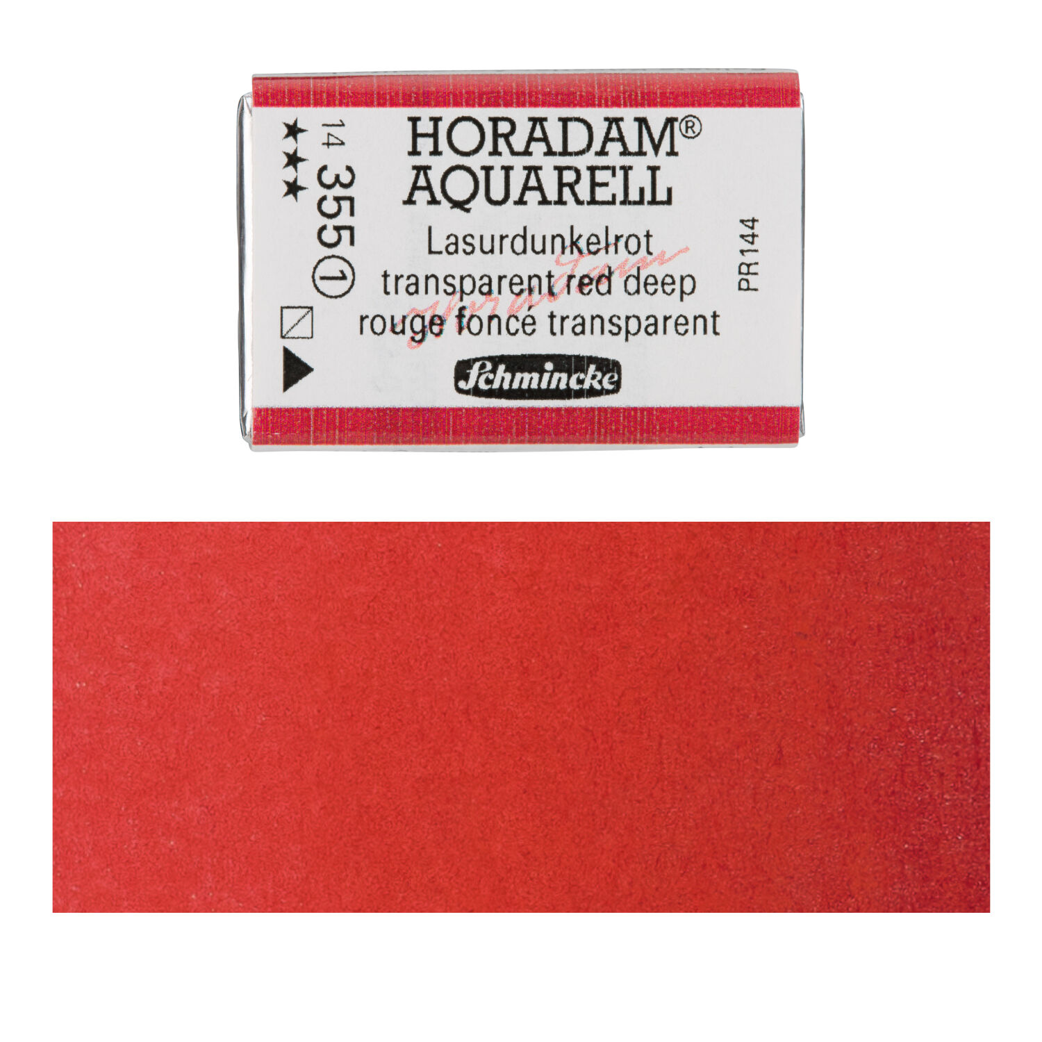 Horadam Aquarell, Lasurdunkelrot 1/1 N�pfchen