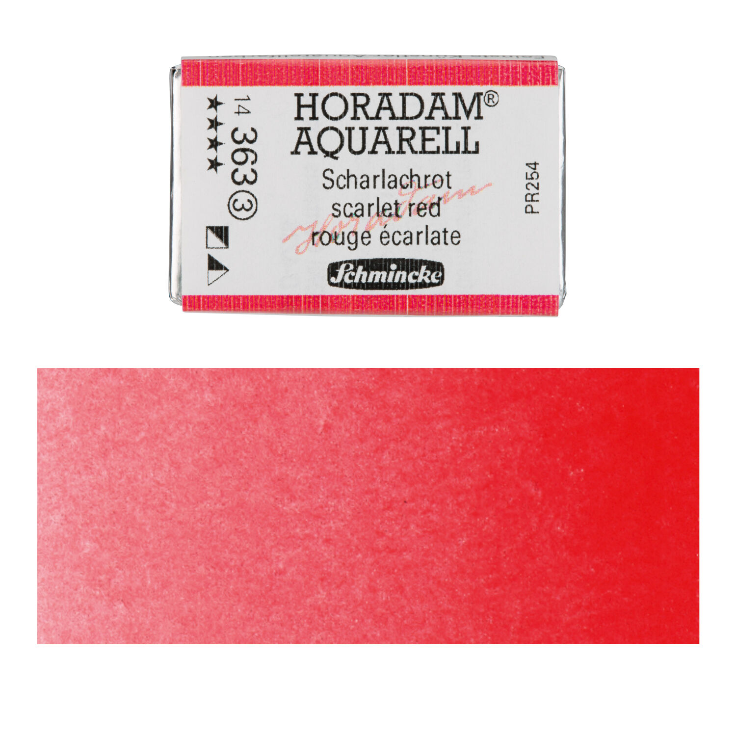 Horadam Aquarell, Scharlachrot 1/1 N�pfchen