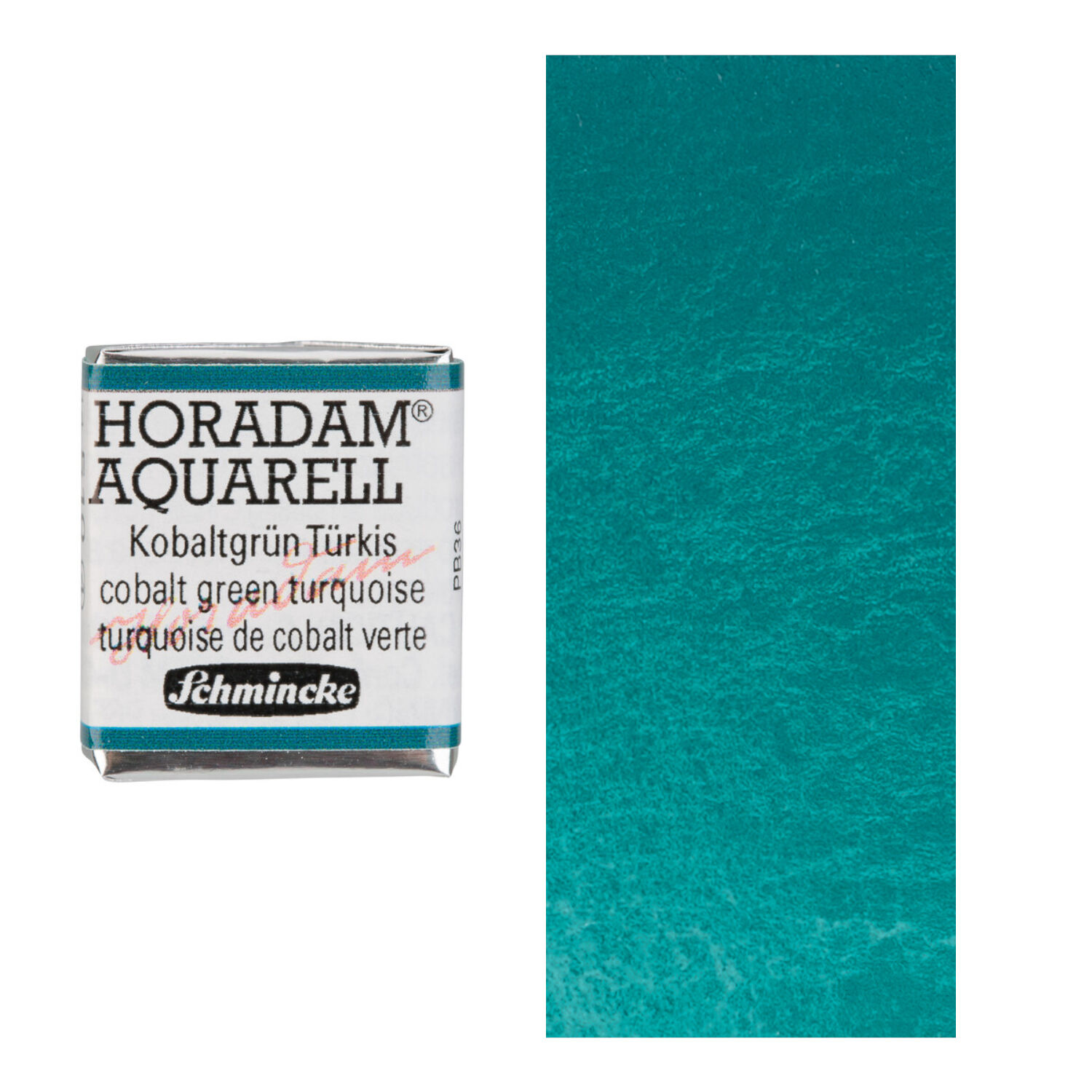 Horadam Aquarell 1/2 N�pfchen, Kobaltgr�n T�rkis
