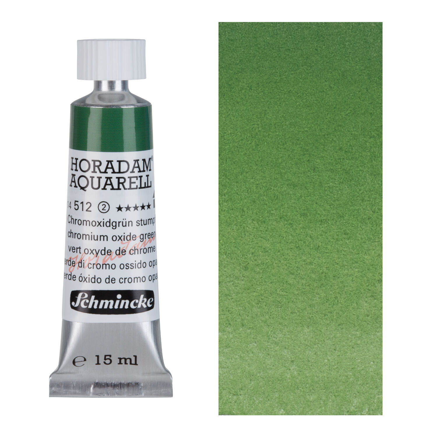 HORADAM AQUARELL, Chromoxidgr�n stumpf, Tube 15ml
