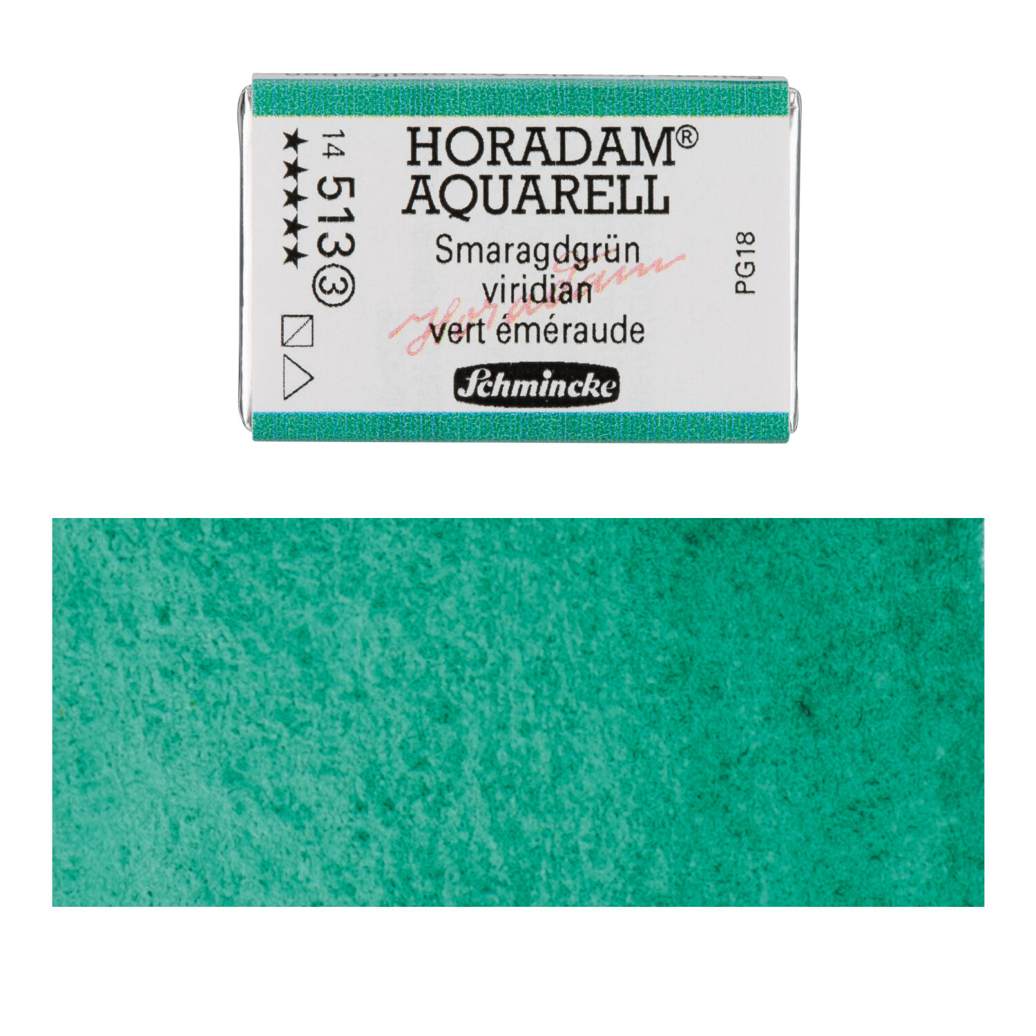 Horadam Aquarell, Smaragdgr�n 1/1 N�pfchen