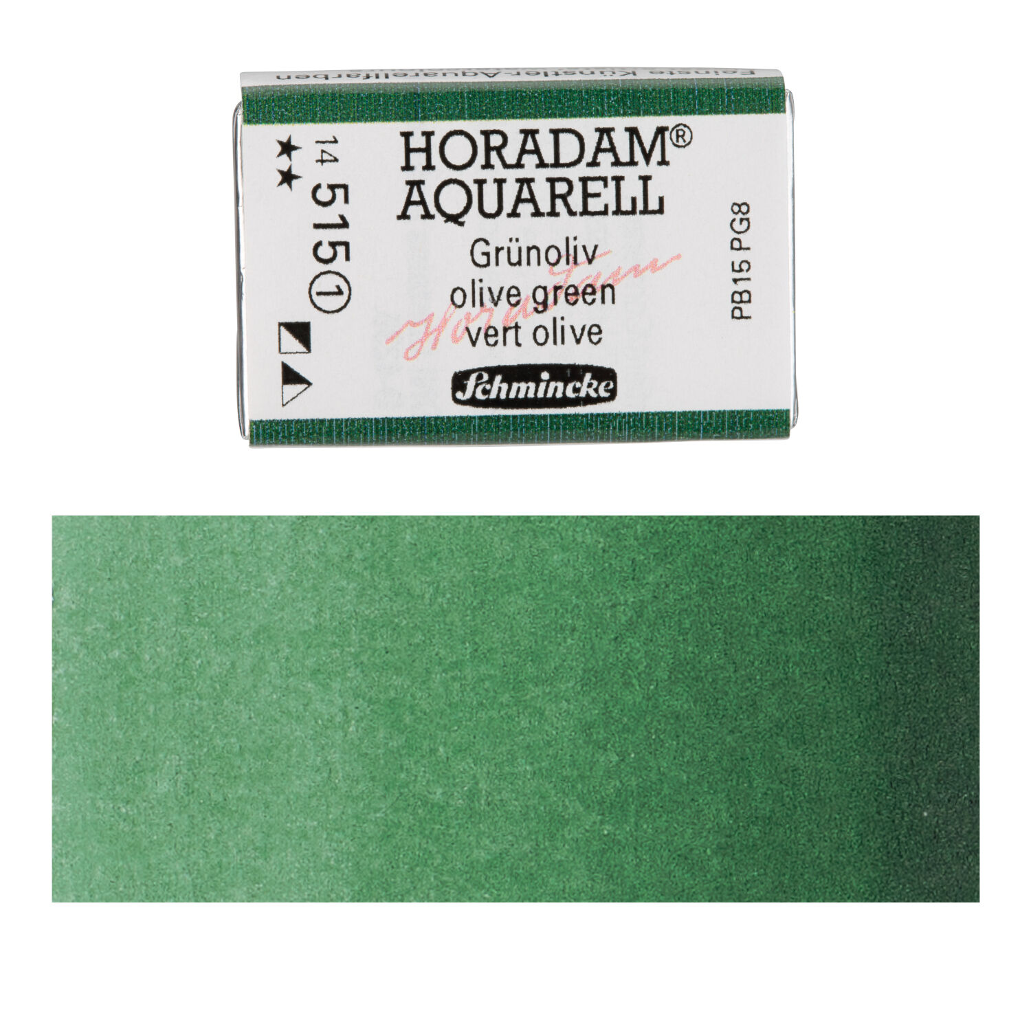 Horadam Aquarell, Gr�noliv 1/1 N�pfchen