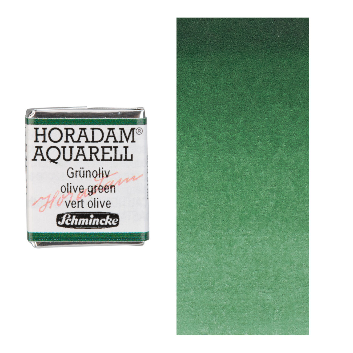Horadam Aquarell 1/2 N�pfchen, Gr�noliv