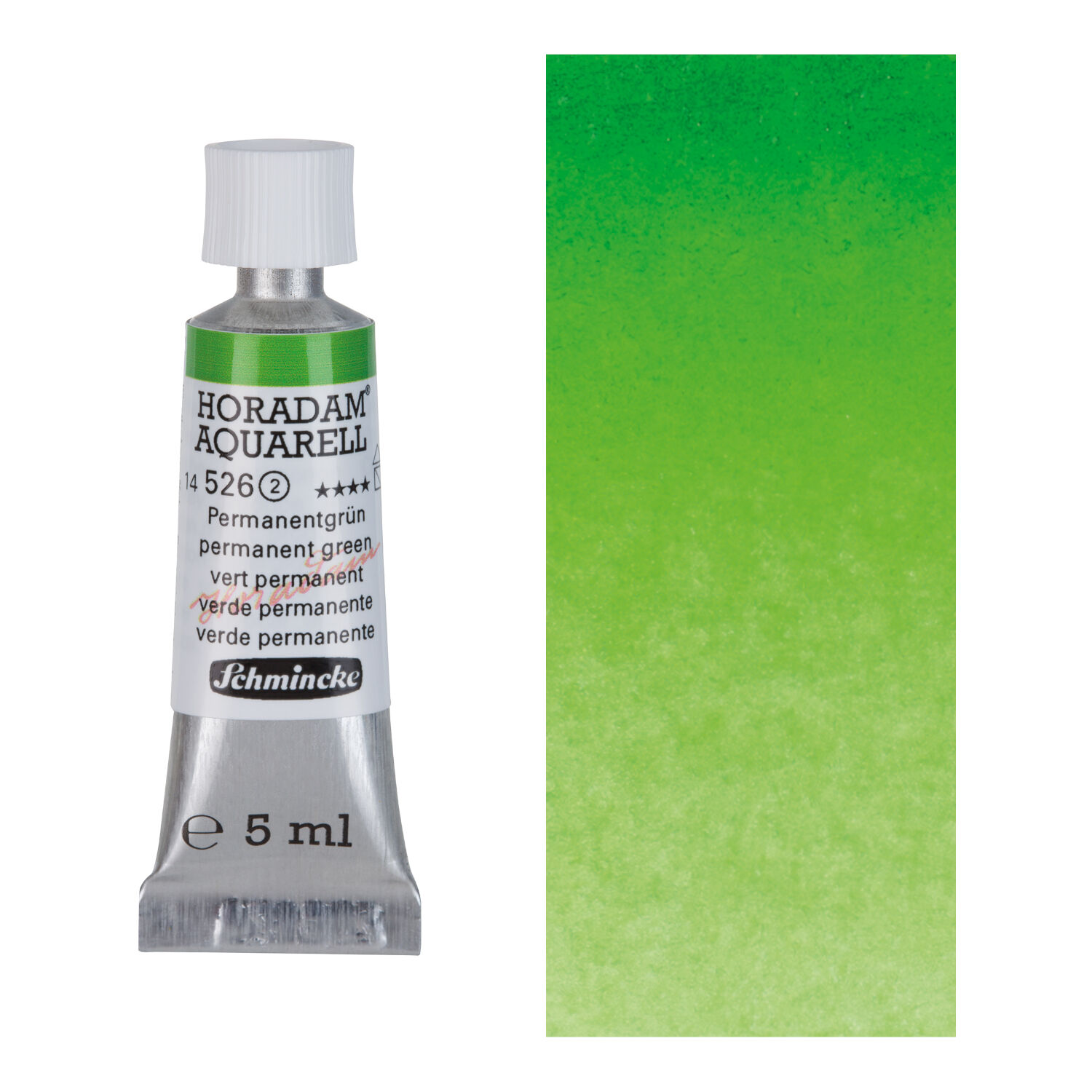 HORADAM AQUARELL, Permanentgr�n, Tube, 5 ml